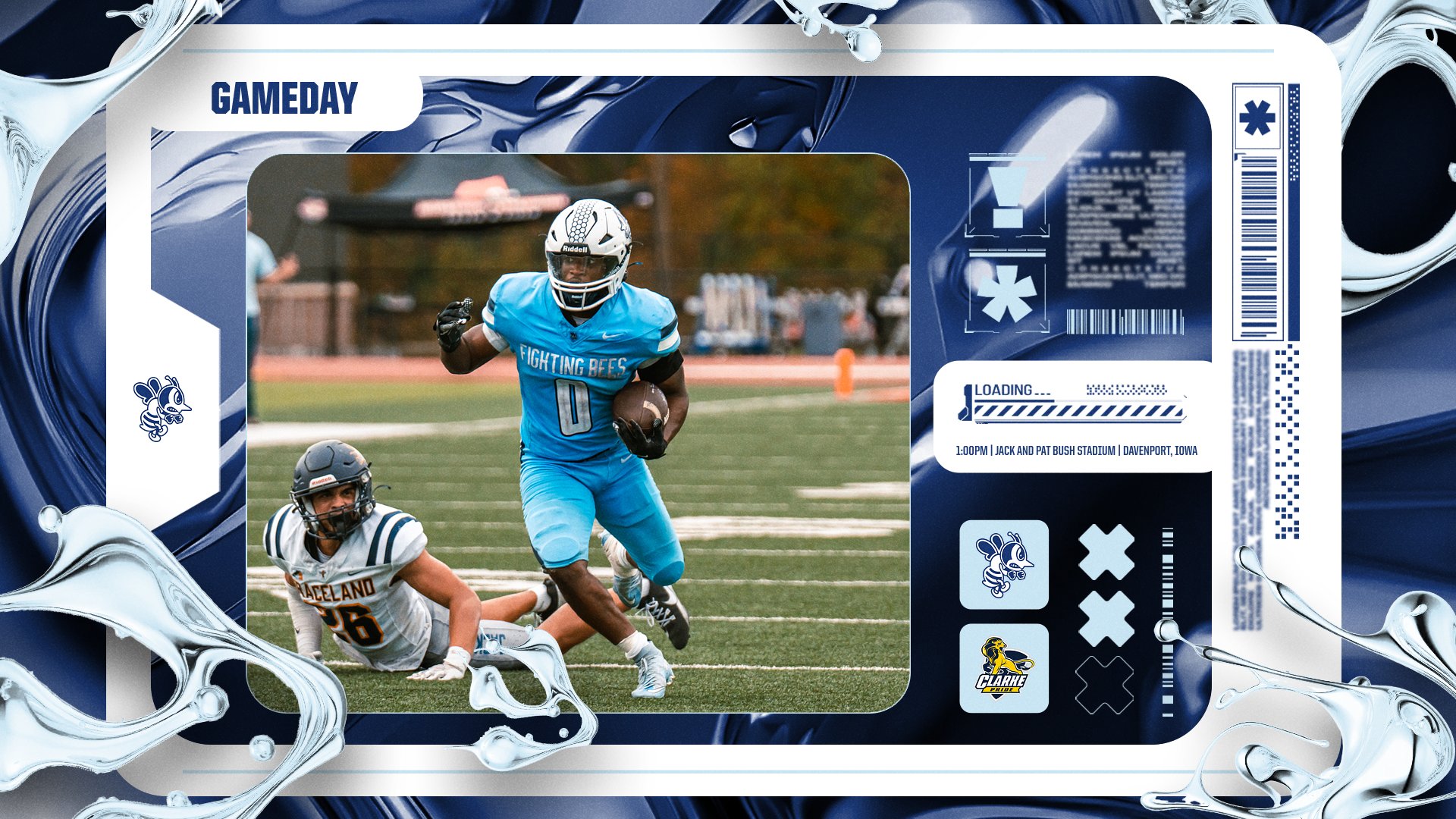 GAMEDAY! 🏈 🆚 : Clarke ⏰... - St. Ambrose University Athletics | Facebook