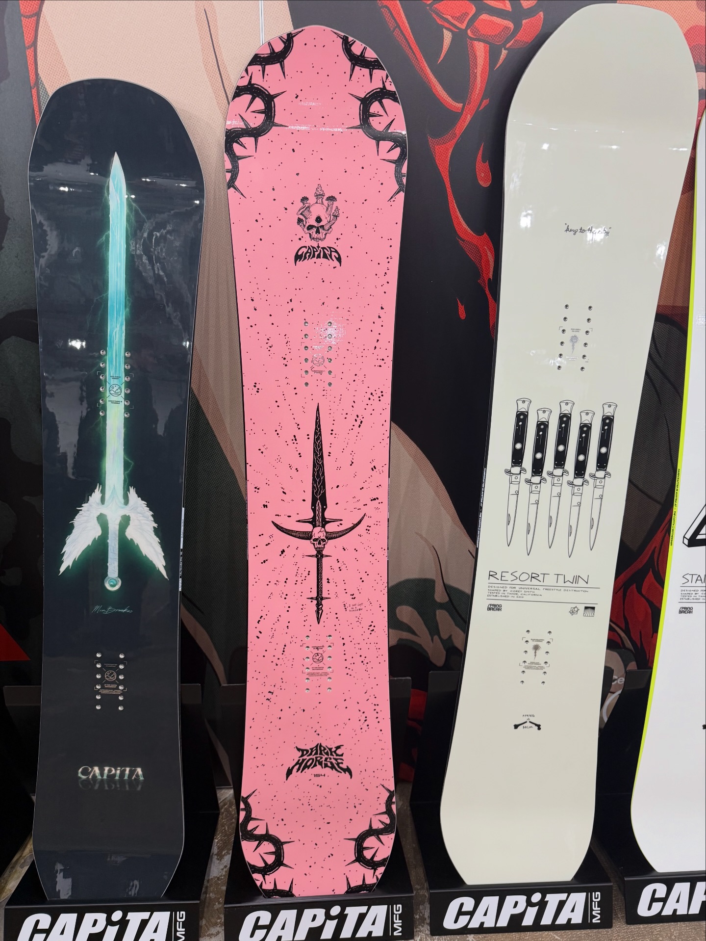 burton ltb tech snowboard Lib Skate Banana 2026 153W easy to ride Are louder graphics making a