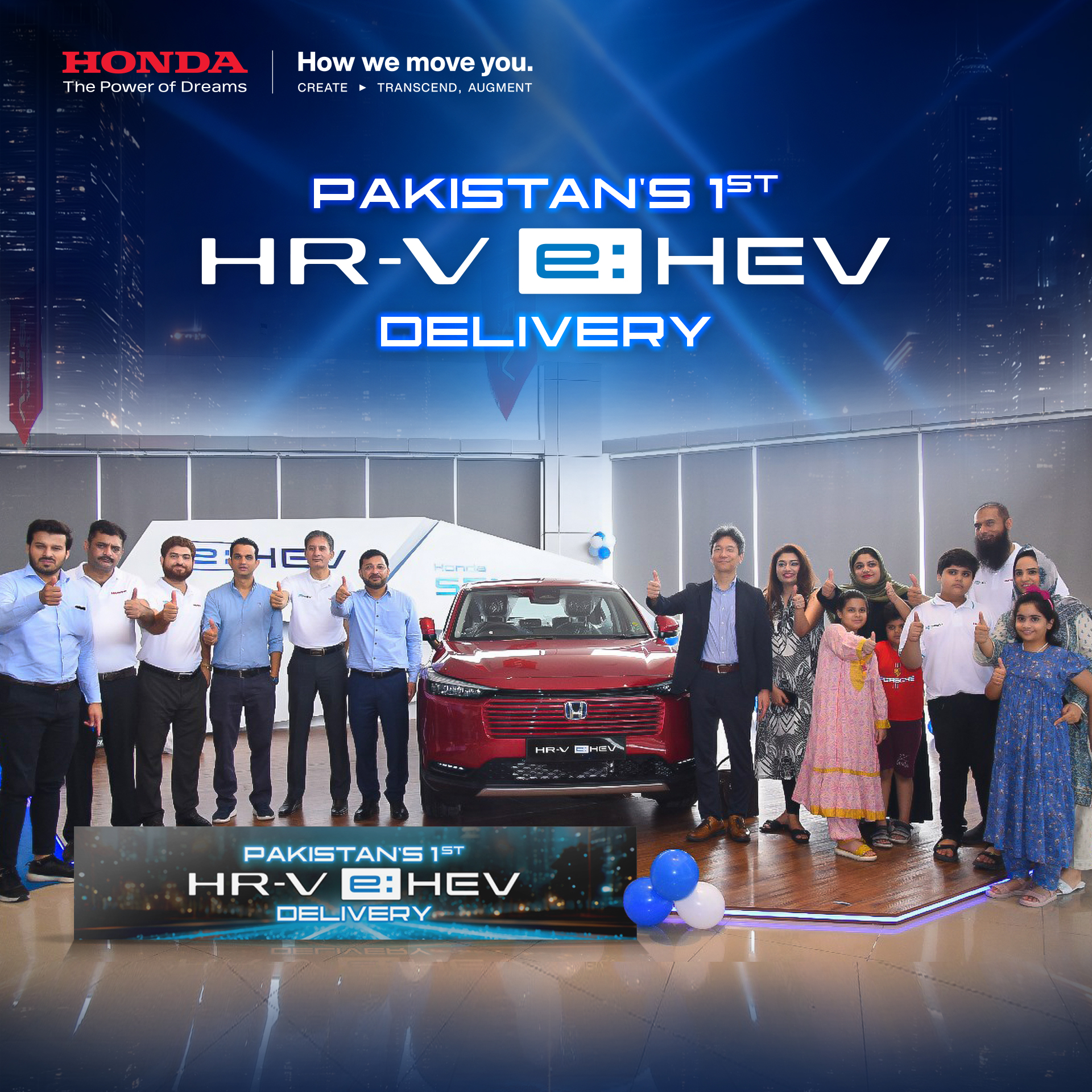 Honda - The new era of the Honda HR-V e:HEV officially begins! Mr ...