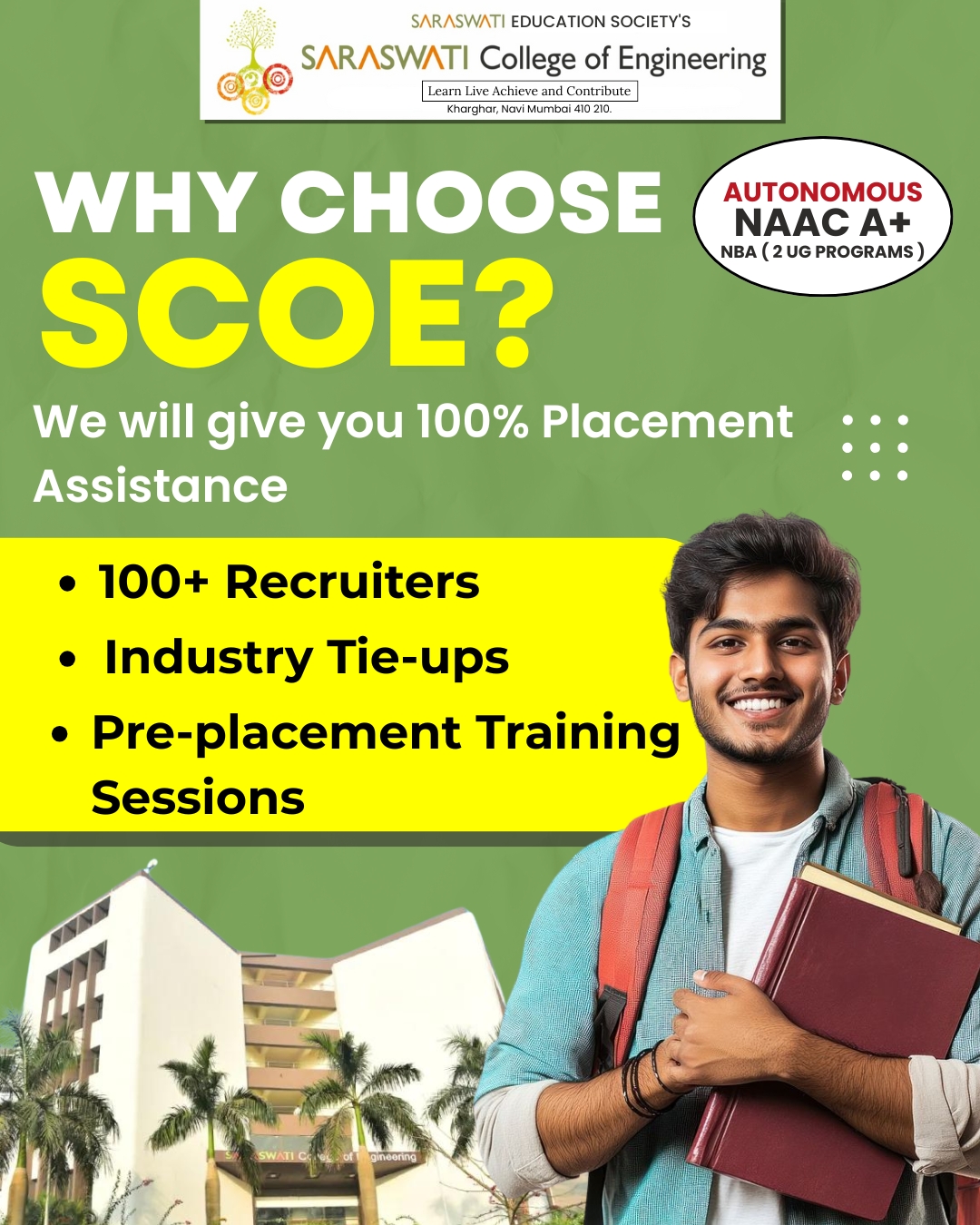 Saraswati... - Saraswati College of Engineering, Kharghar