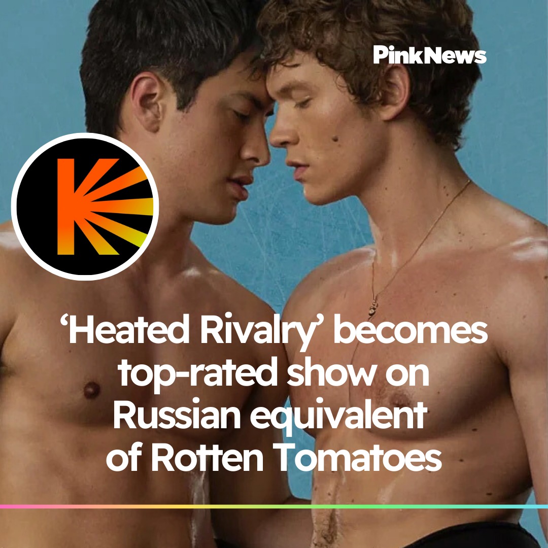 PinkNews - ‘Heated Rivalry’ has become the top-rated series on Russia’s ...