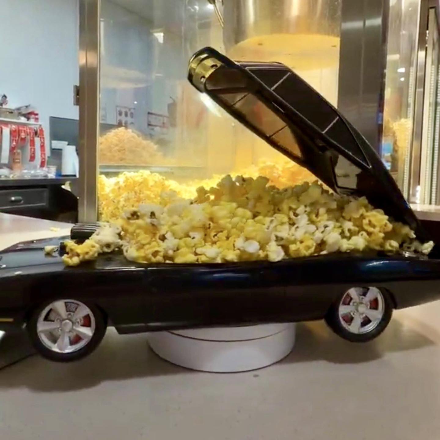 Here's a first look by Cinemark at the 'FAST & FURIOUS' popcorn