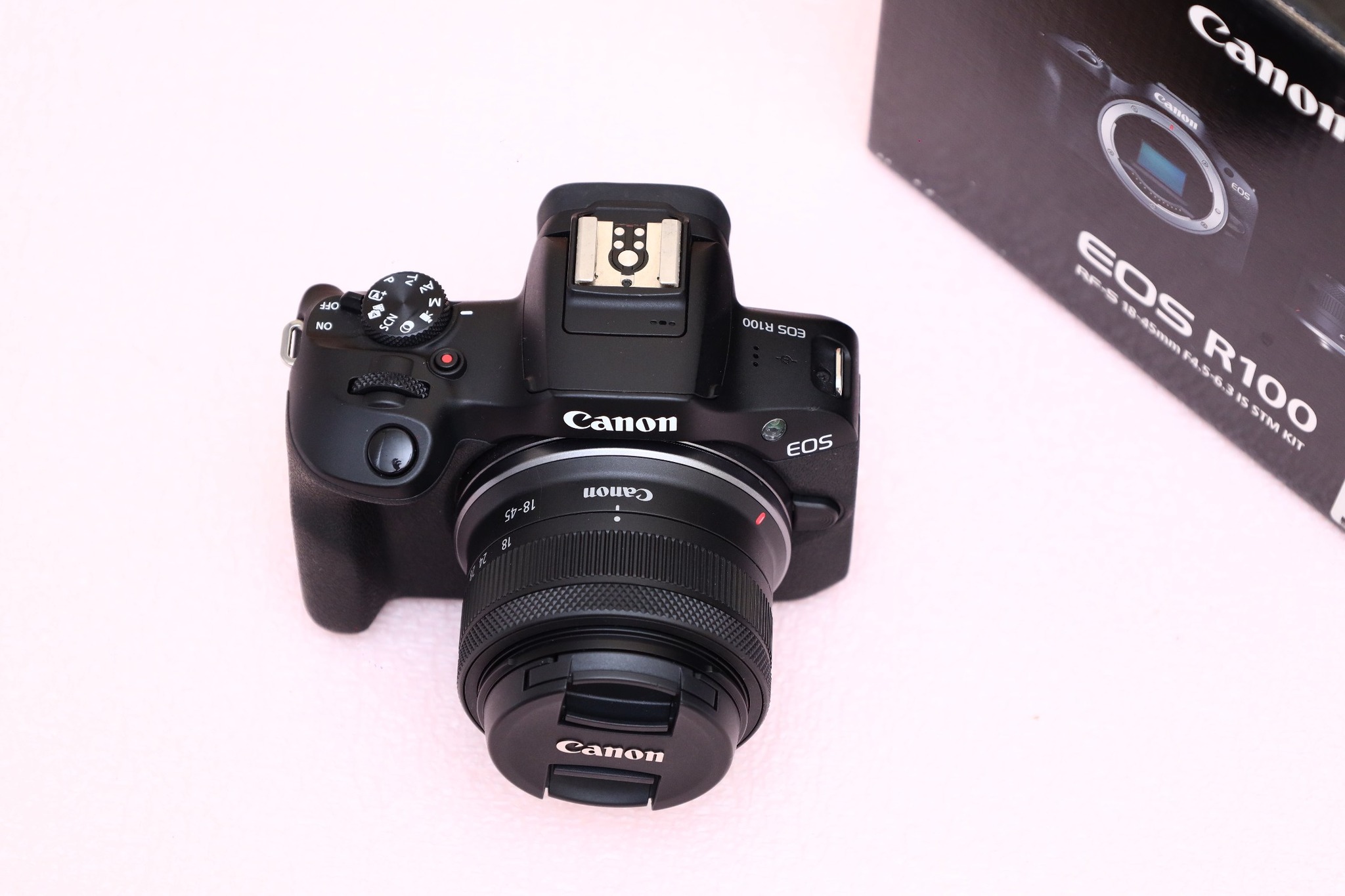 CHỢ MÁY ẢNH GIÁ RẺ (Bèo) | 📸 Canon R100 kèm kit 18-45 fullbox, ngoại ...