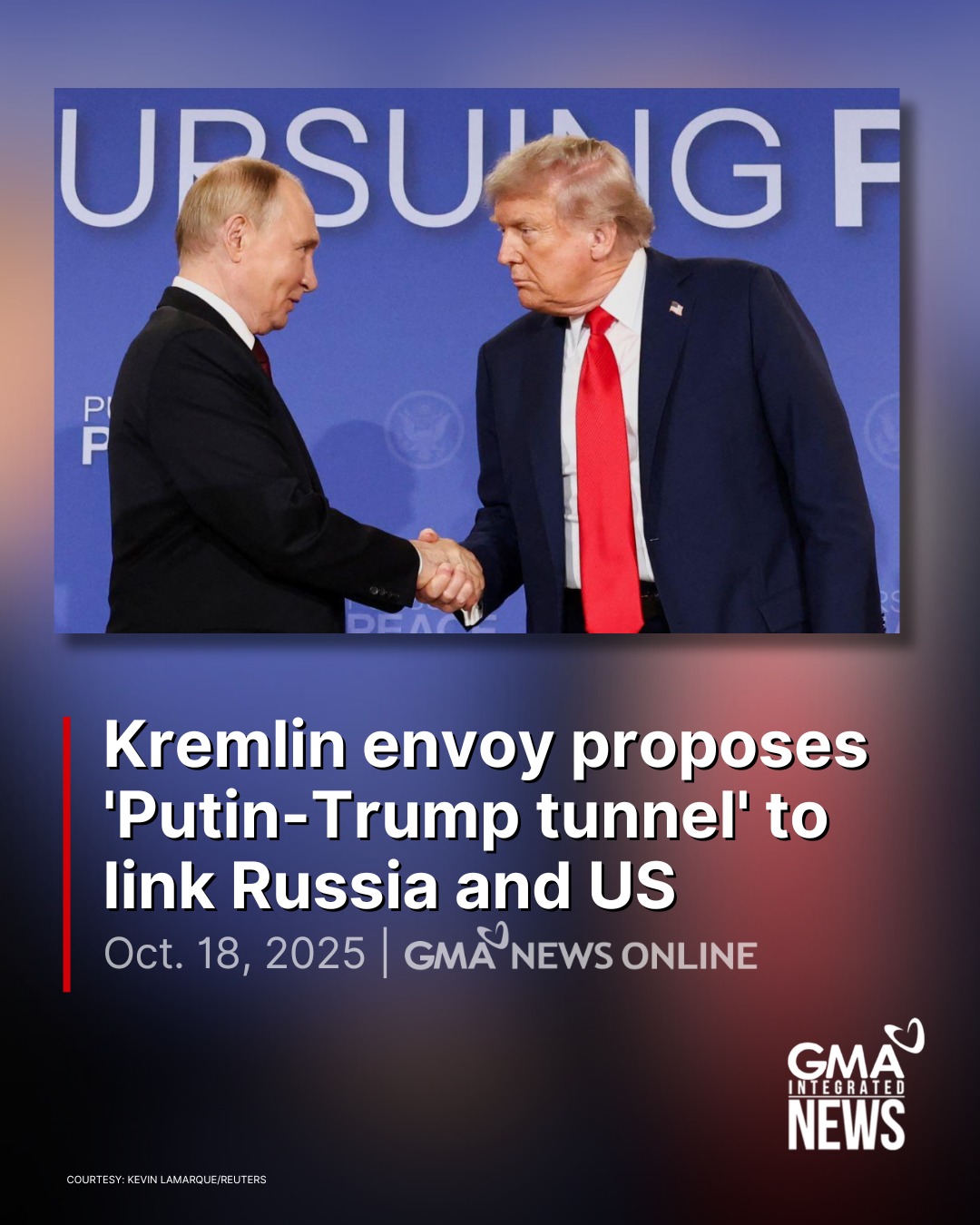 GMA - Russia and the United States should build a 