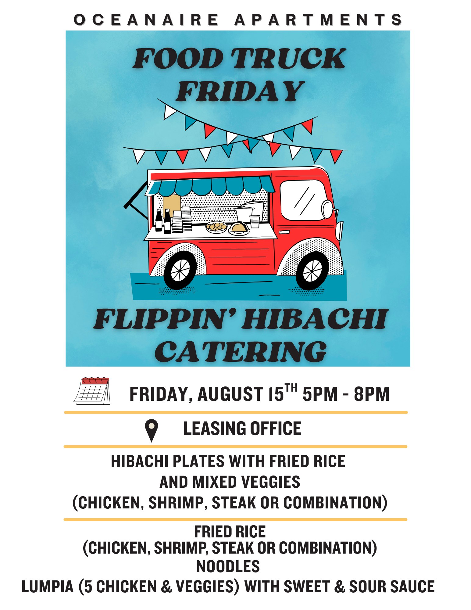 Flippin Hibachi Catering | Gulfport MS