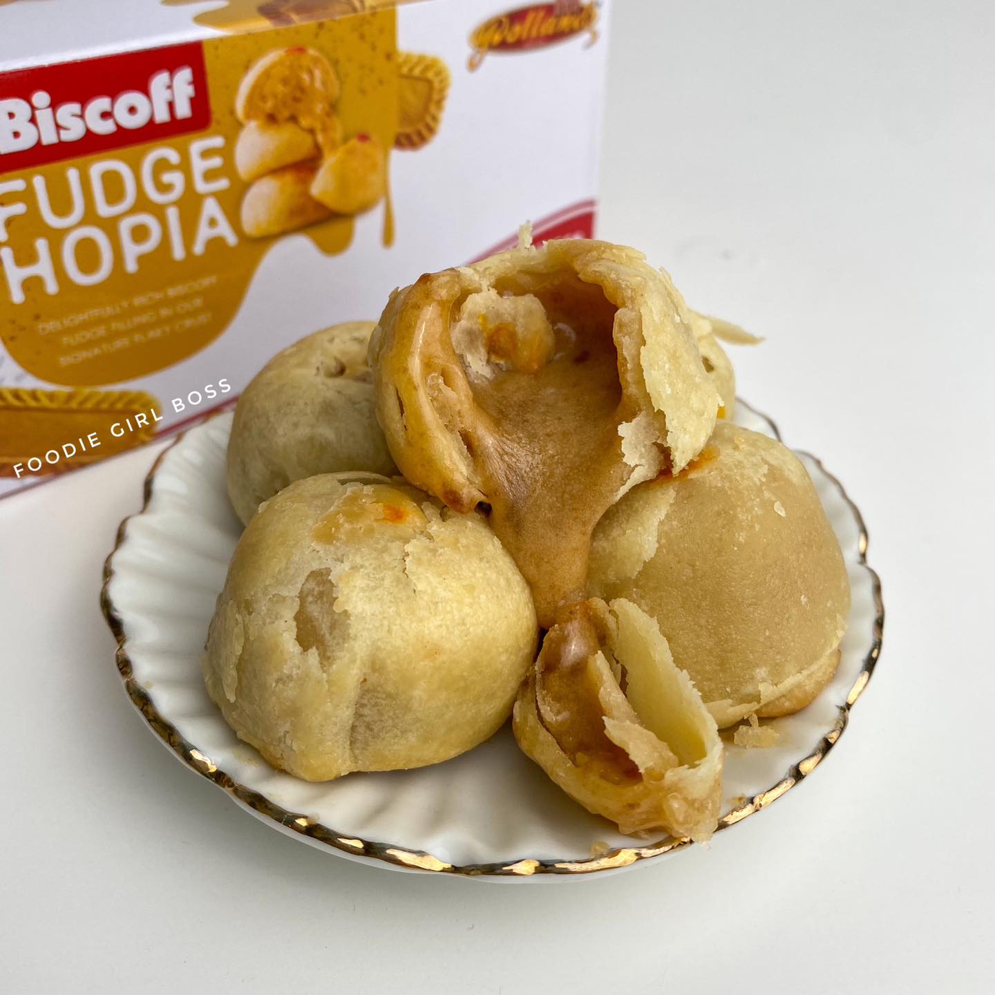 NEW BISCOFF FUDGE HOPIA! 🤤💯 🛒 Lazada-... - Foodie Girl Boss | Facebook