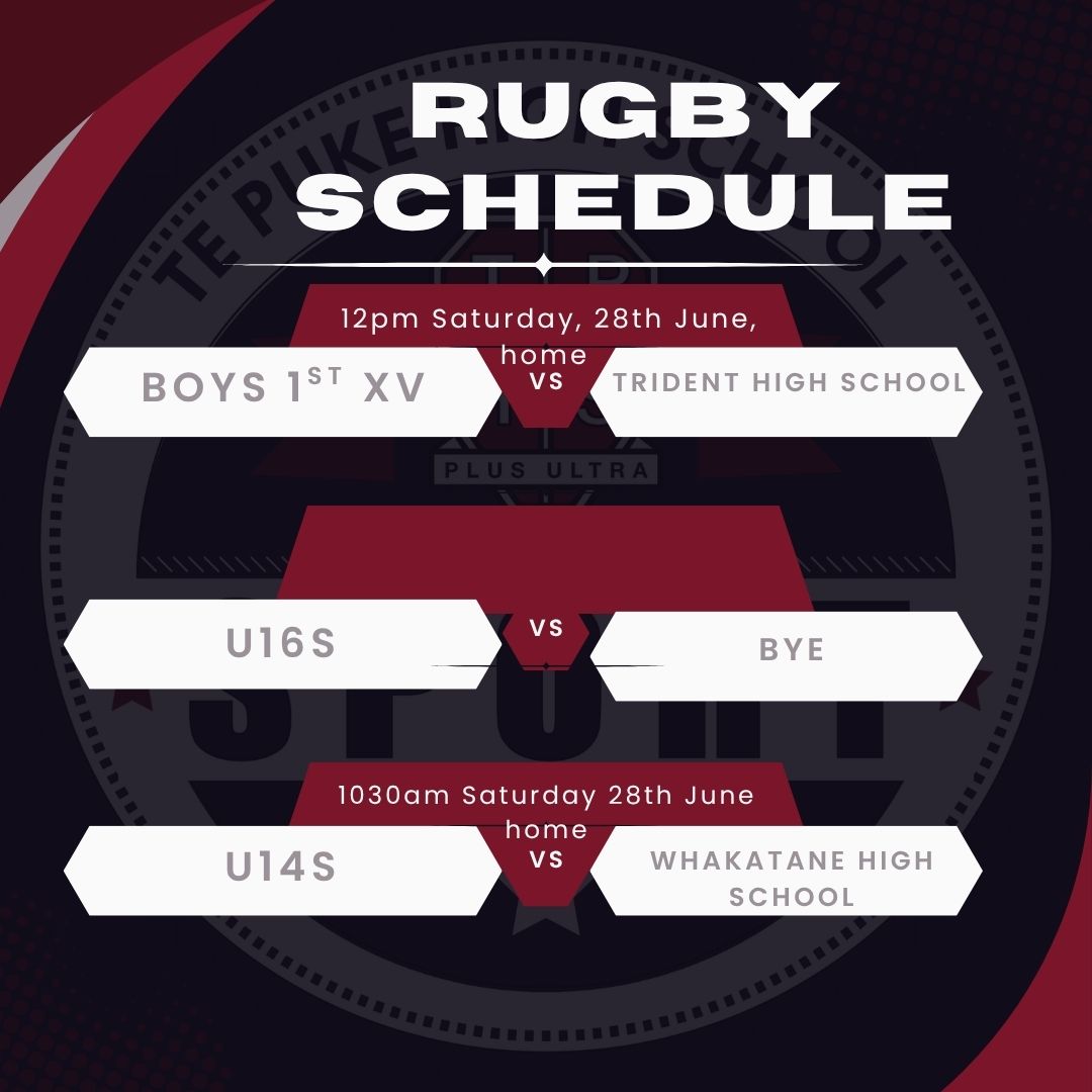 Sports at Te Puke High School