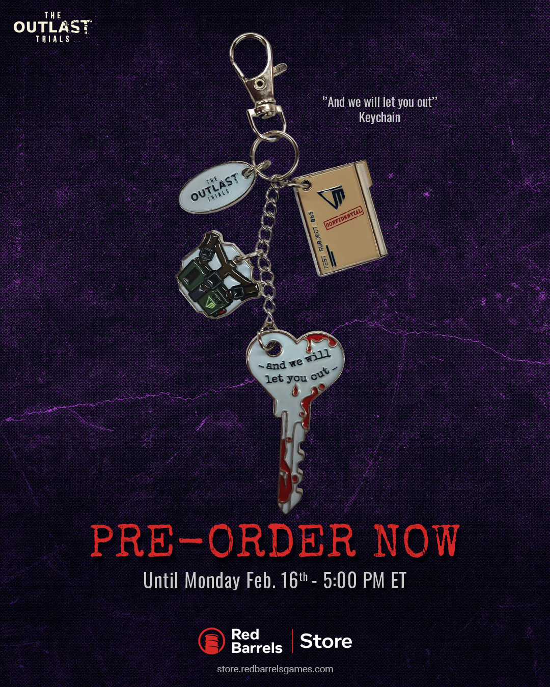 Outlast - We felt your love and heard your wishes, the 