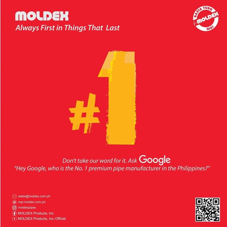 MOLDEX - MOLDEX is no. 1 premium pipe manufacturer in the Philippines ...