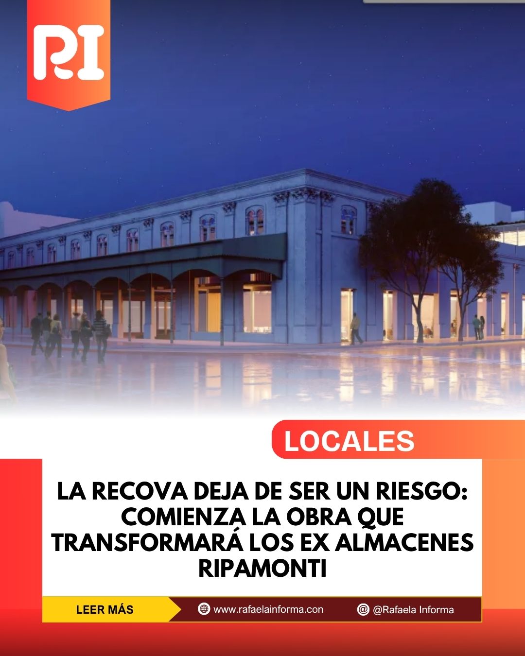Rafaela - La Recova deja de ser un riesgo: comienza la obra que ...