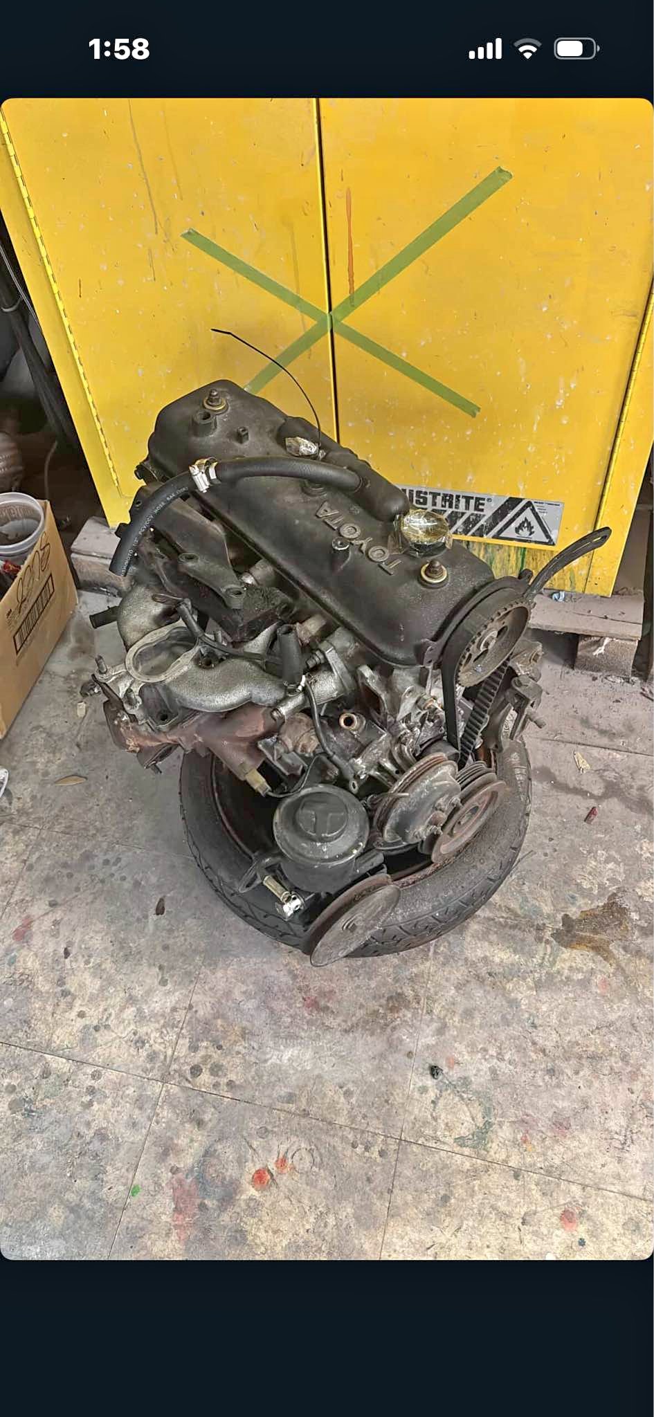 4AC motor from AE86 - Car Engines & Engine Parts - Hunters Creek ...