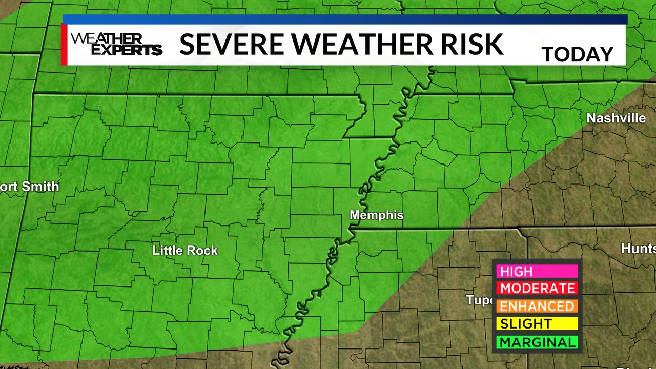 Todd - A marginal risk for severe weather continues for your Monday ...