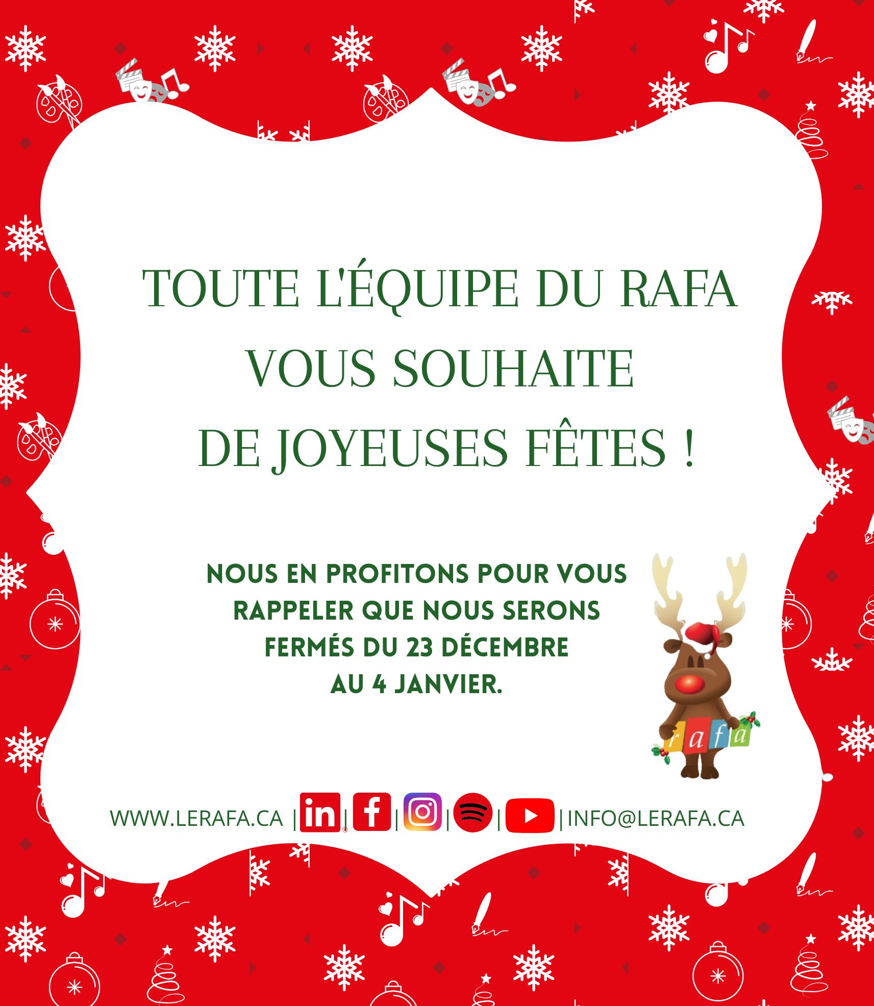 RAFA - Regroupement artistique francophone de l'Alberta | Edmonton AB