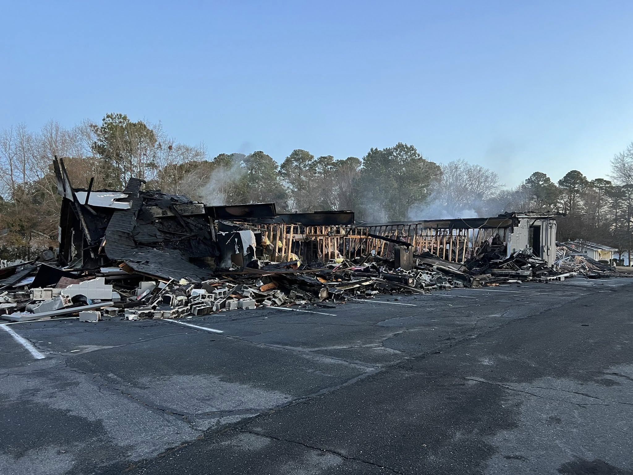 WCTI - Crews from across Duplin County spent hours battling a ...