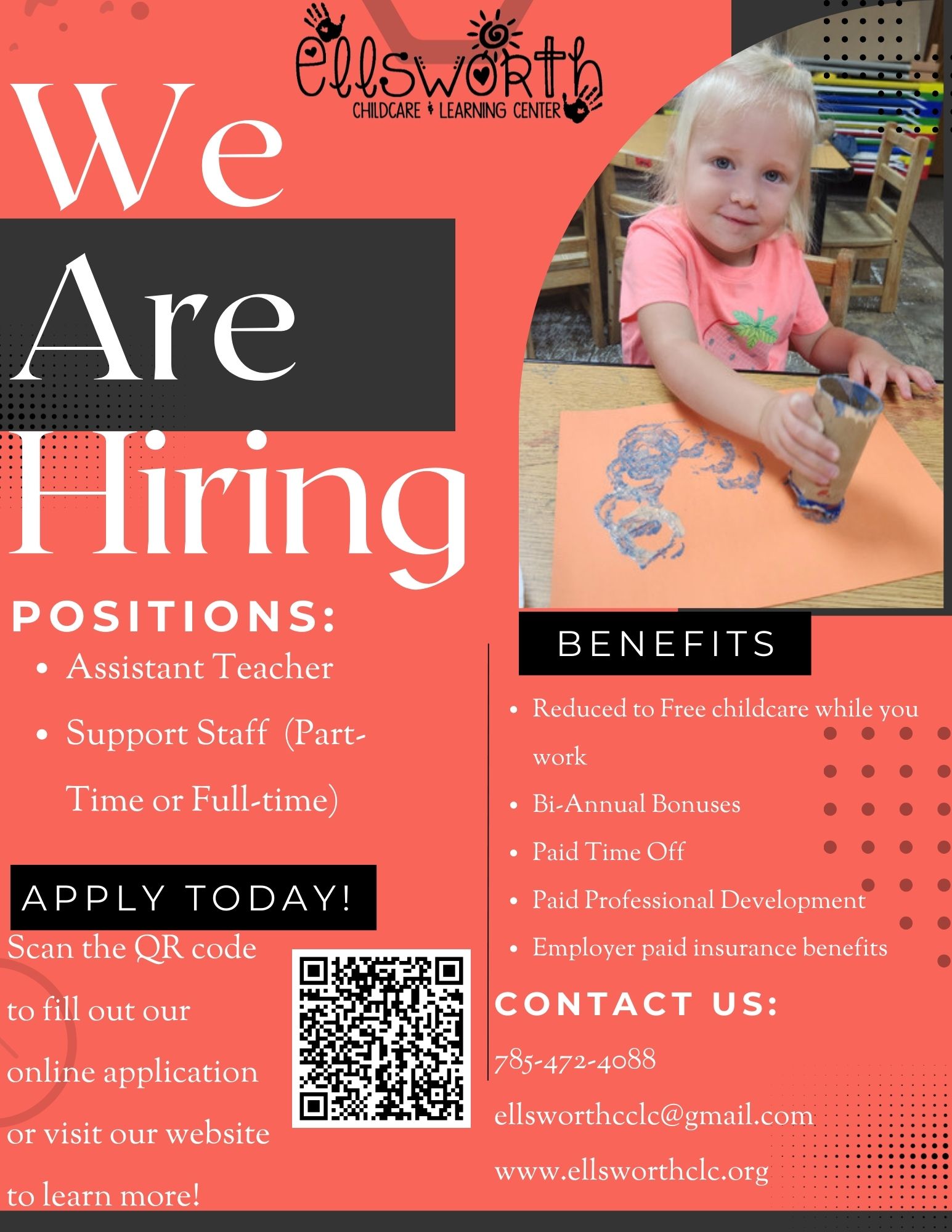 Ellsworth - Considering a career in early childhood education? We're ...
