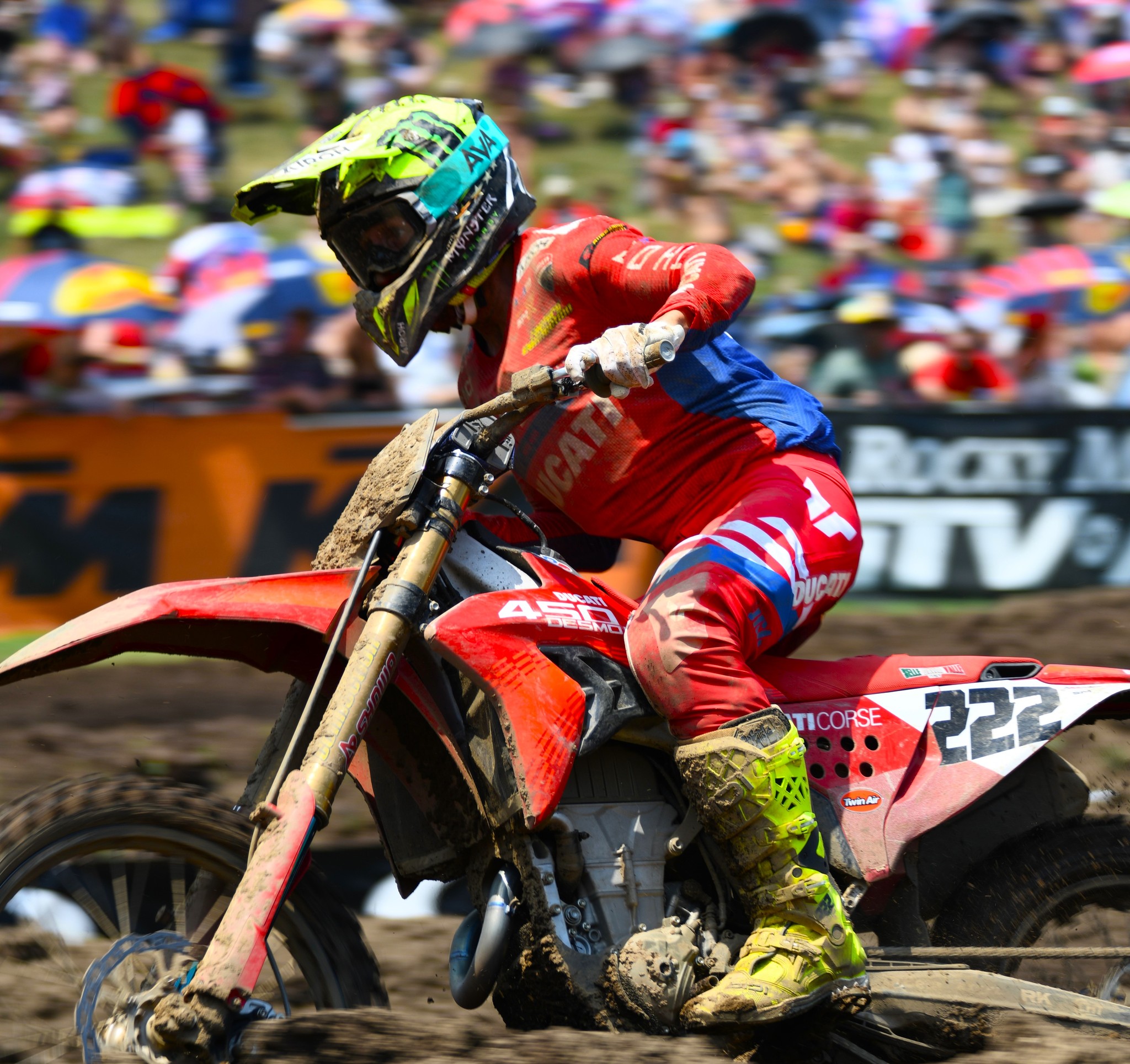 Rider - The Ducati Desmo450 MX showed tremendous potential at RedBud ...
