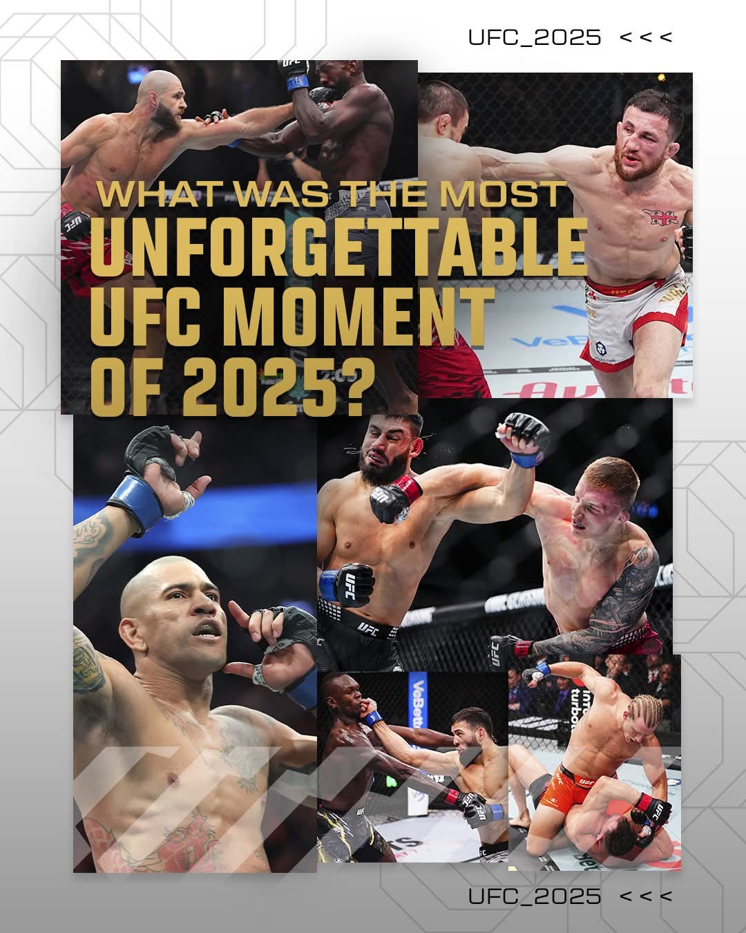 MMA 24/7 - What was your favorite UFC moment of 2025? 🤔... | Facebook