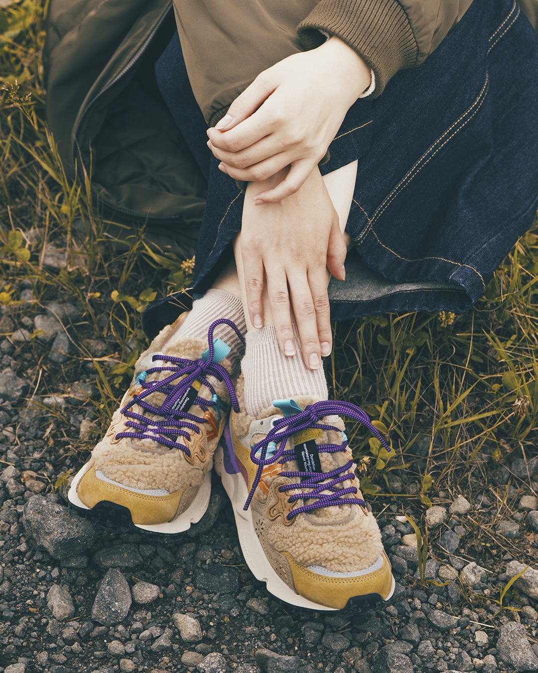 Flower Mountain fw26 collection sneakers