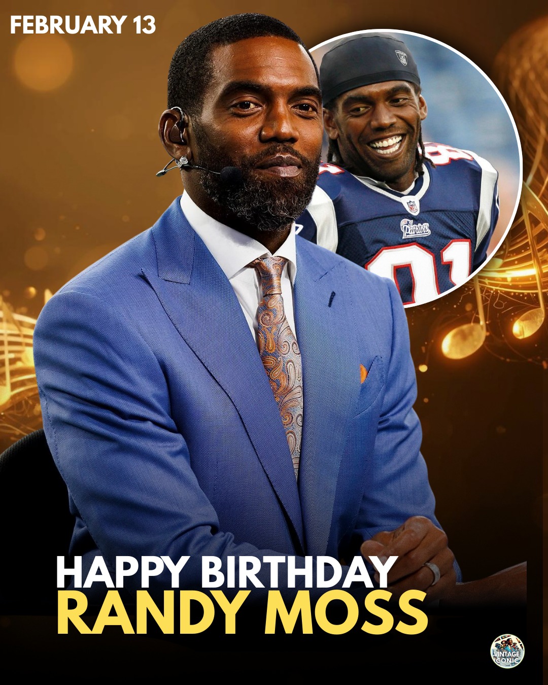 Vintage - Happy Birthday to Randy Moss — one of the most electrifying ...
