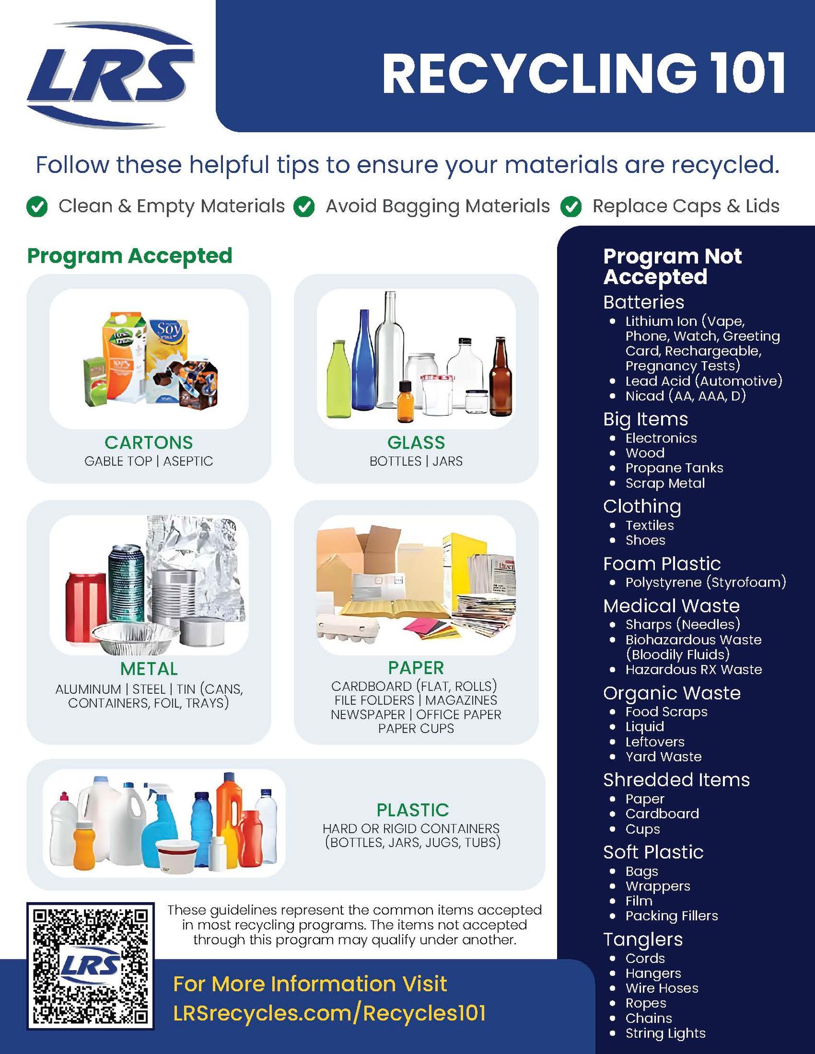 Free textile recycling service in Oak Park