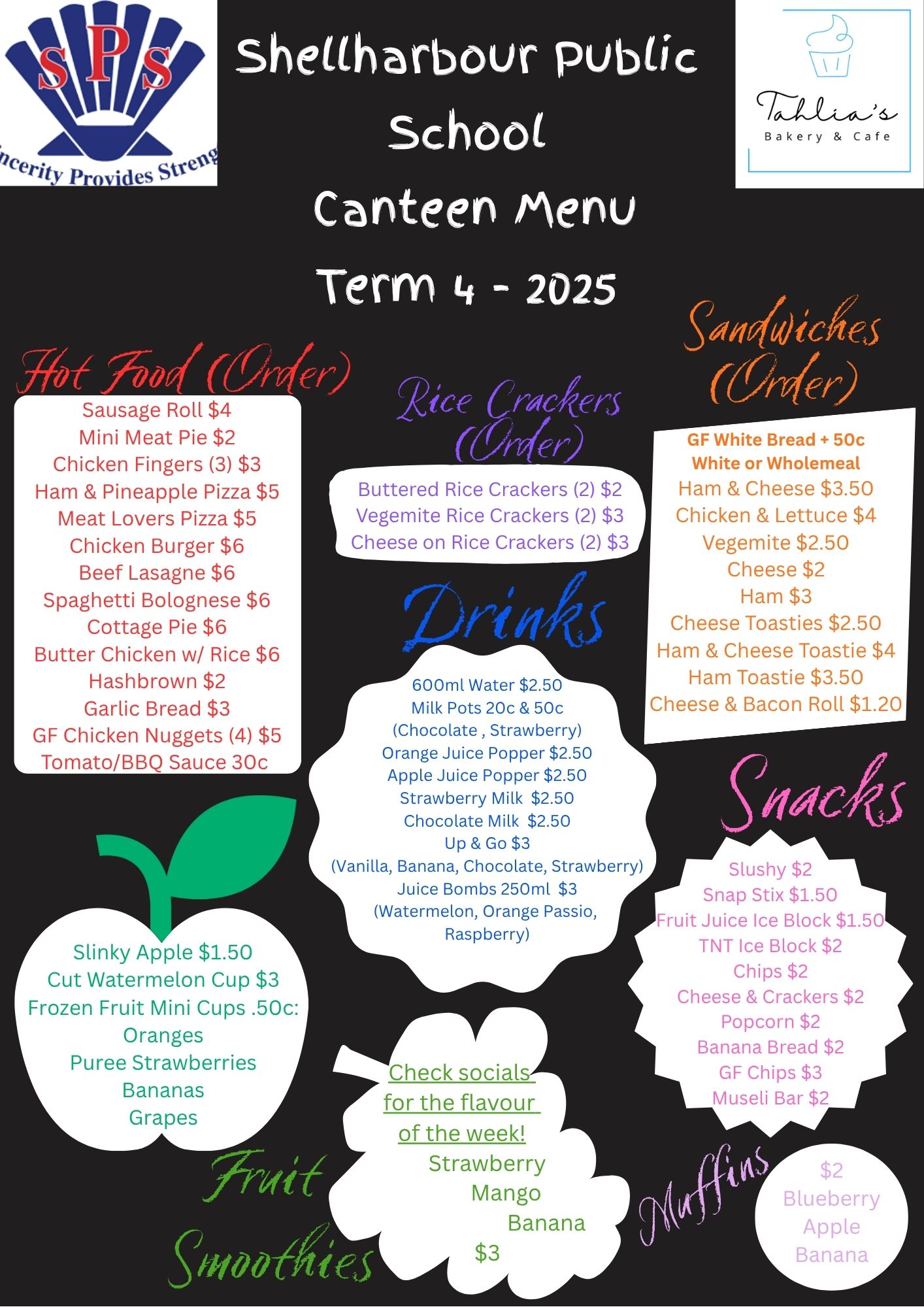 Our canteen is now back up... - Shellharbour Public School | Facebook