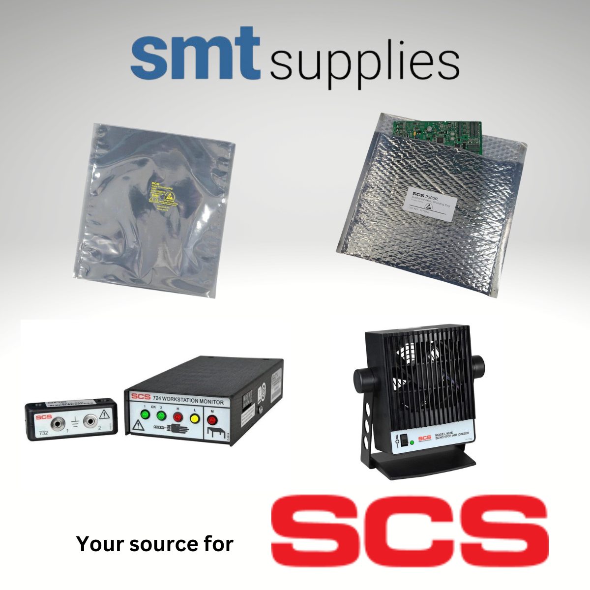 SMT Supplies - SCS offers a full line of static control... | Facebook
