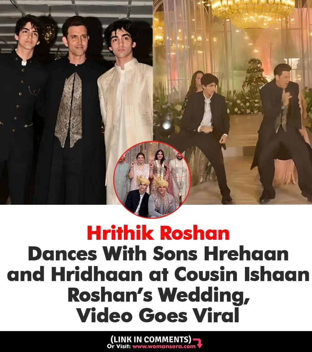 Womansera - #HrithikRoshan Dances With Sons Hrehaan and... | Facebook