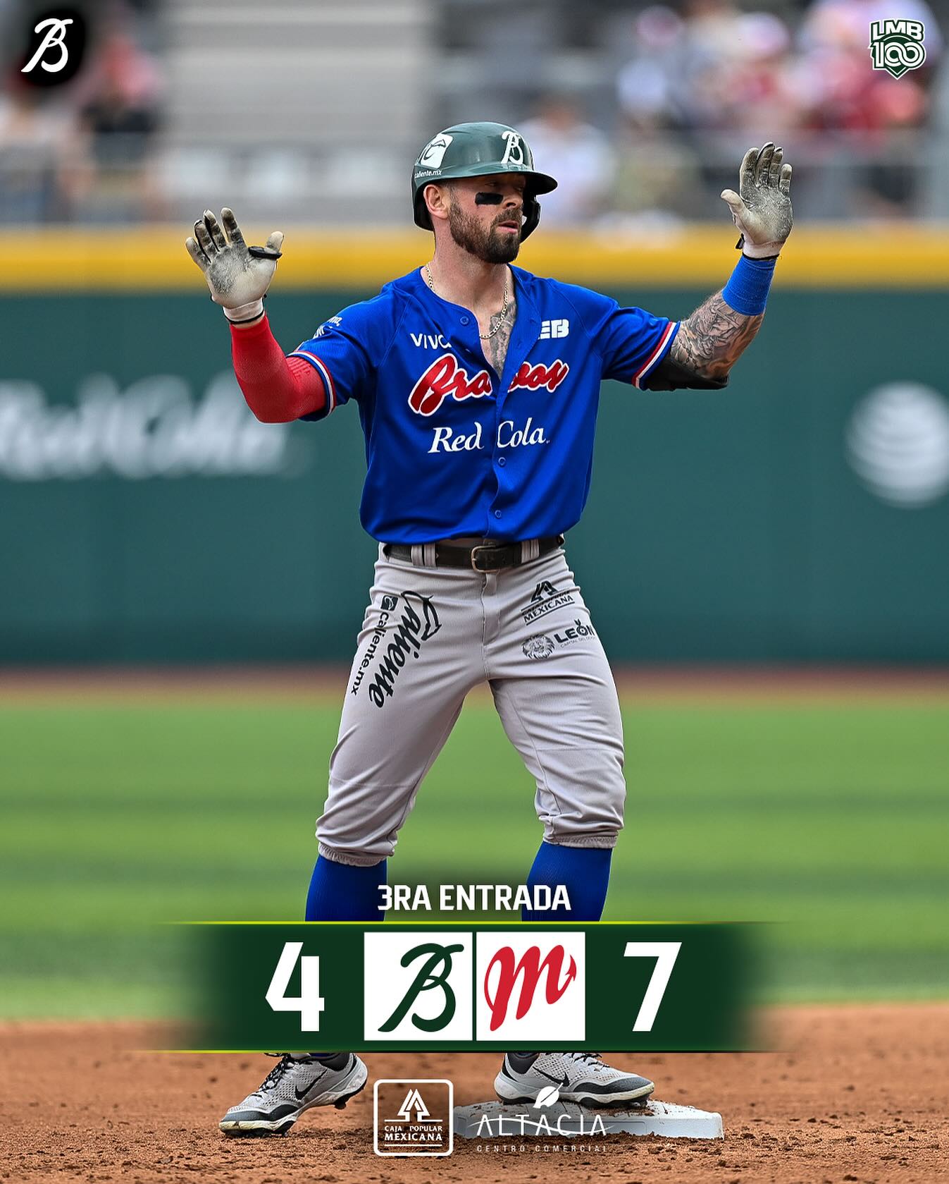 Bravos - Se fue el primer tercio del juego ⚾️ | Facebook