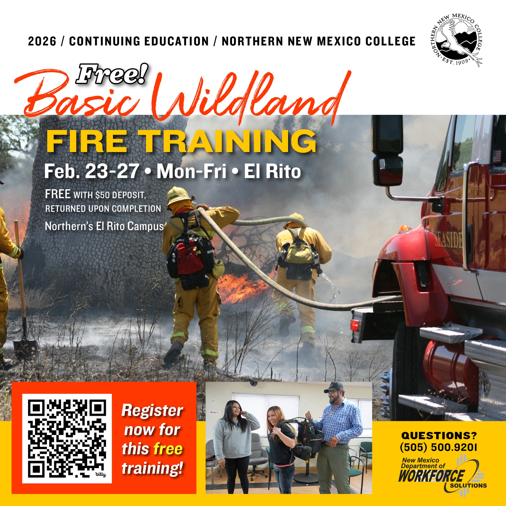 Free Basic Wildland... - Northern New Mexico College | Facebook