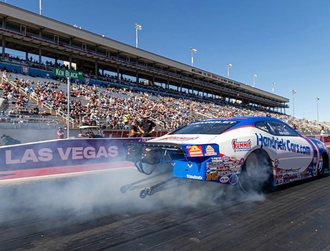 Greg - We are kicking off day two of the NHRA Nevada National where we ...