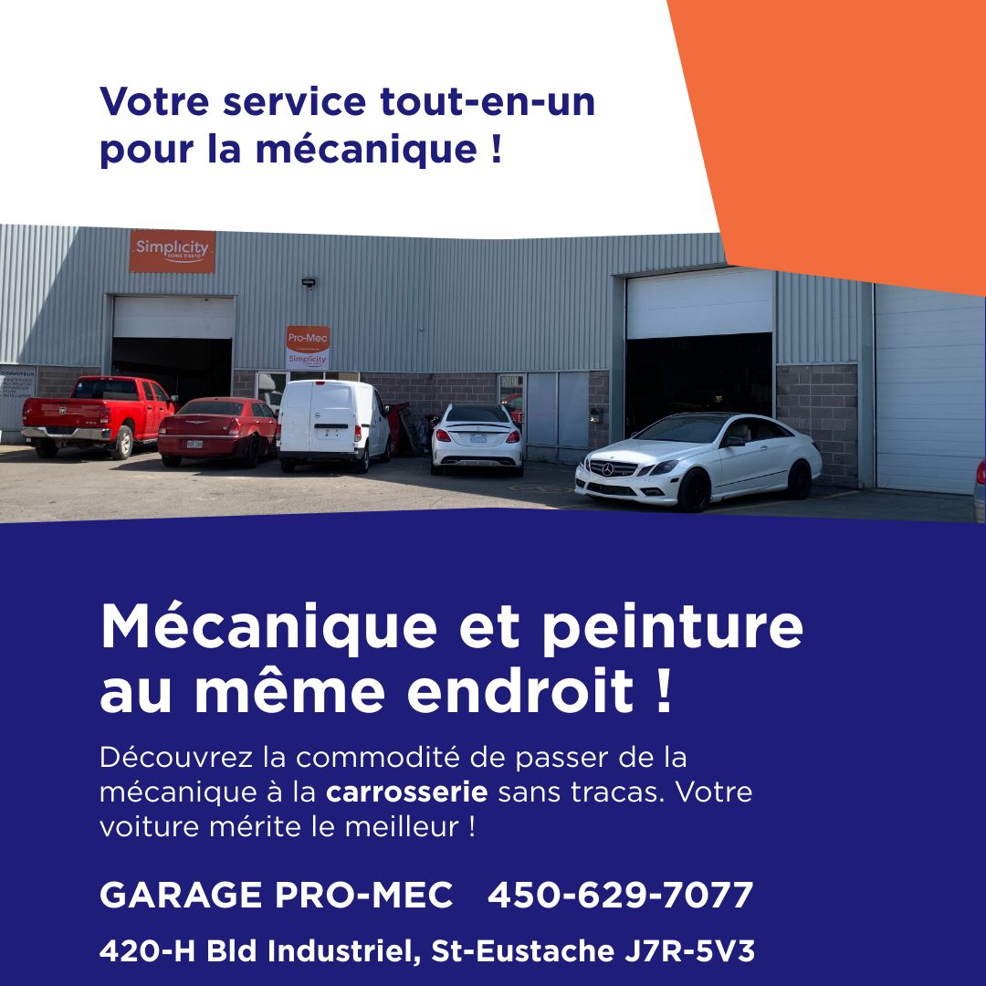 Garage Pro-Mec | Saint-Eustache QC