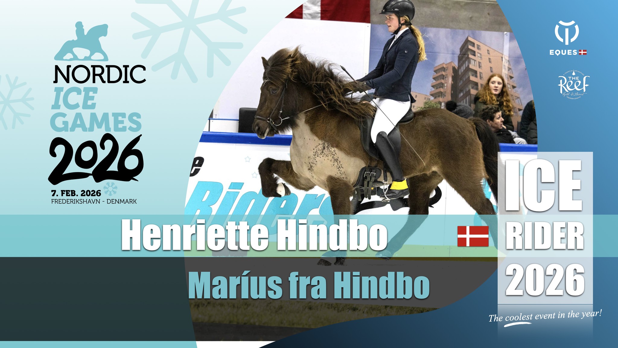 Istølt - ICE RIDER 2026: ⭐️⭐️HENRIETTE HINDBO // MARÍUS FRA HINDBO ...