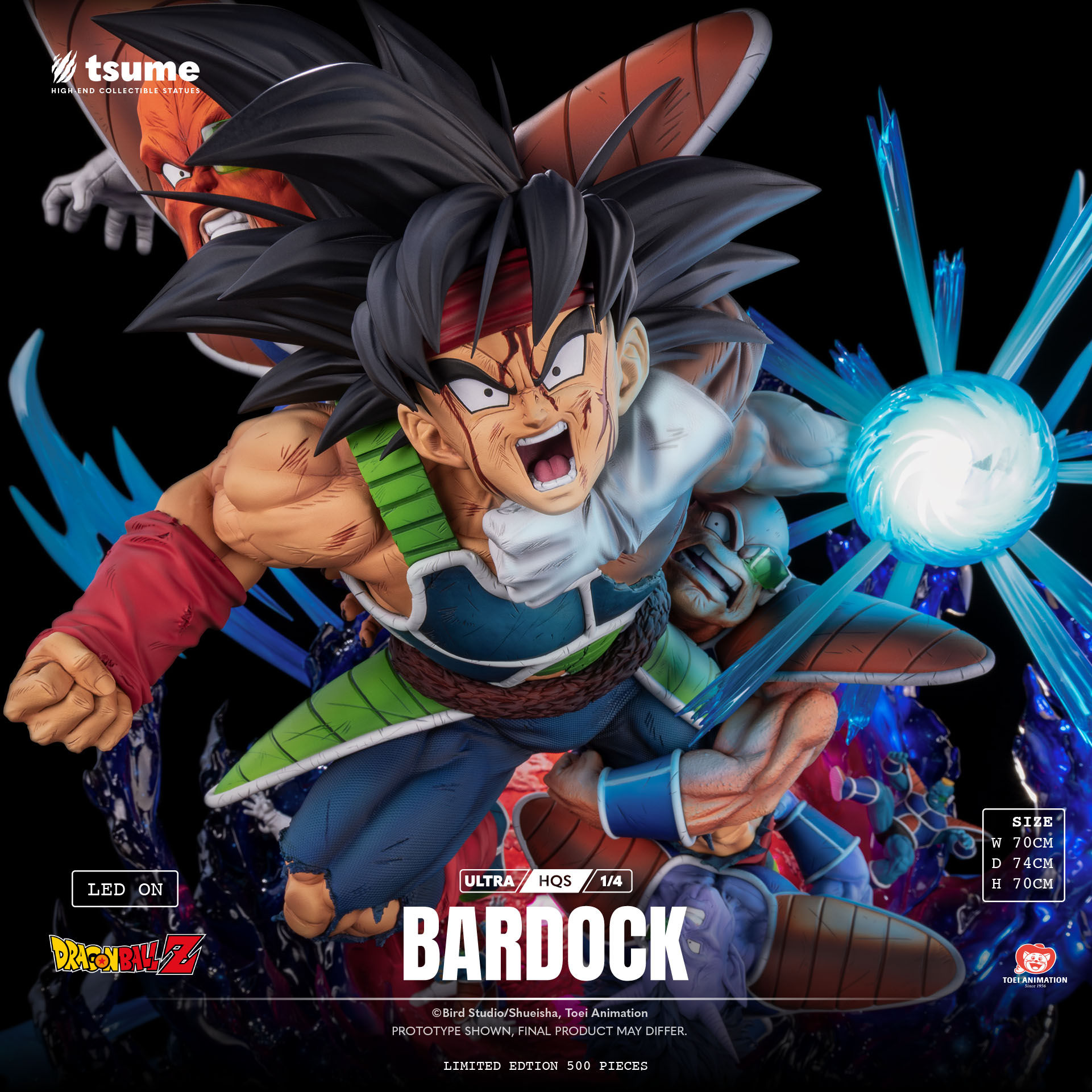 ? BARDOCK – ULTRA HQS (1/4 SCALE) ? The legendary Saiyan 