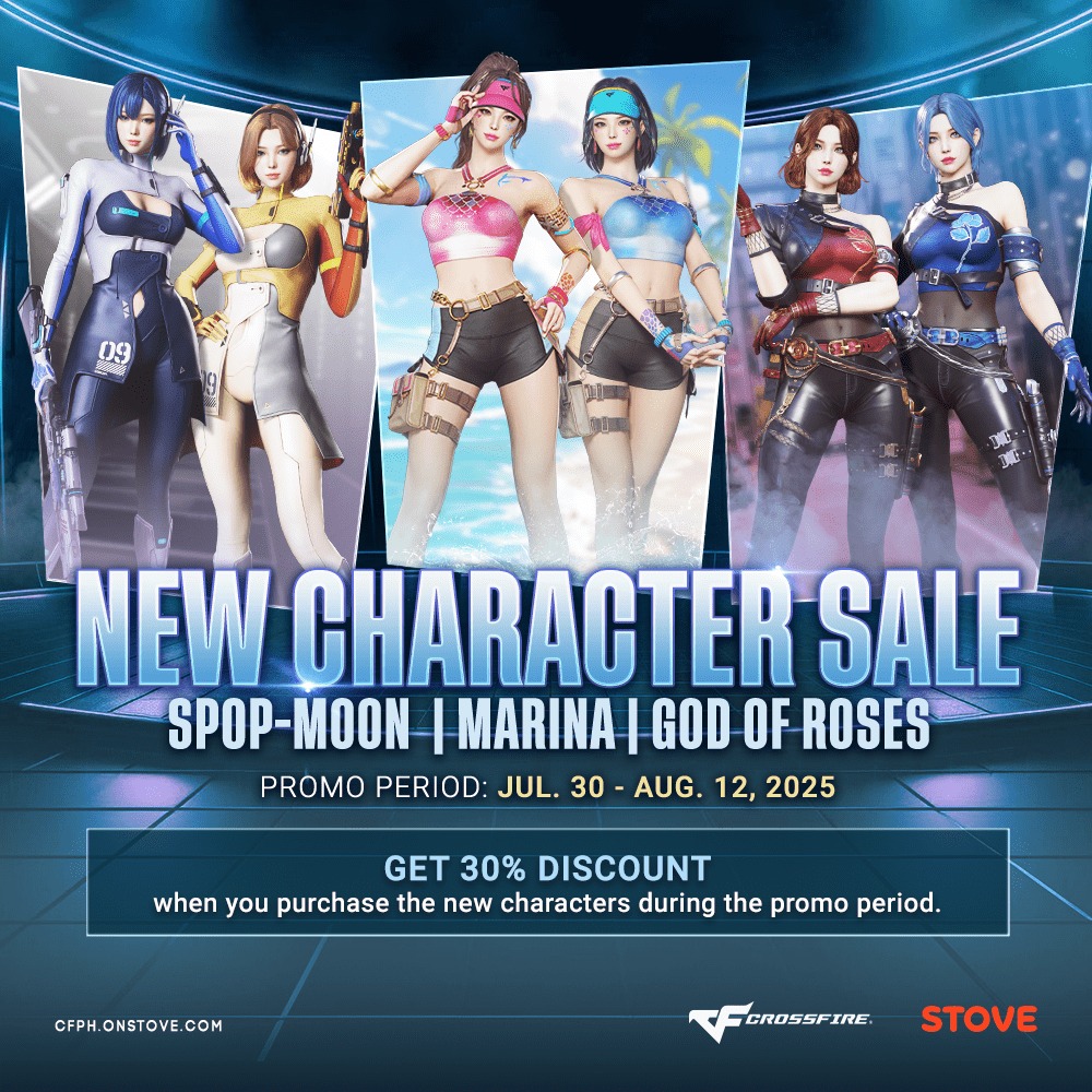 Crossfire - [Promo] NEW CHARACTER SALE - God of Roses / Marina / SPOP ...
