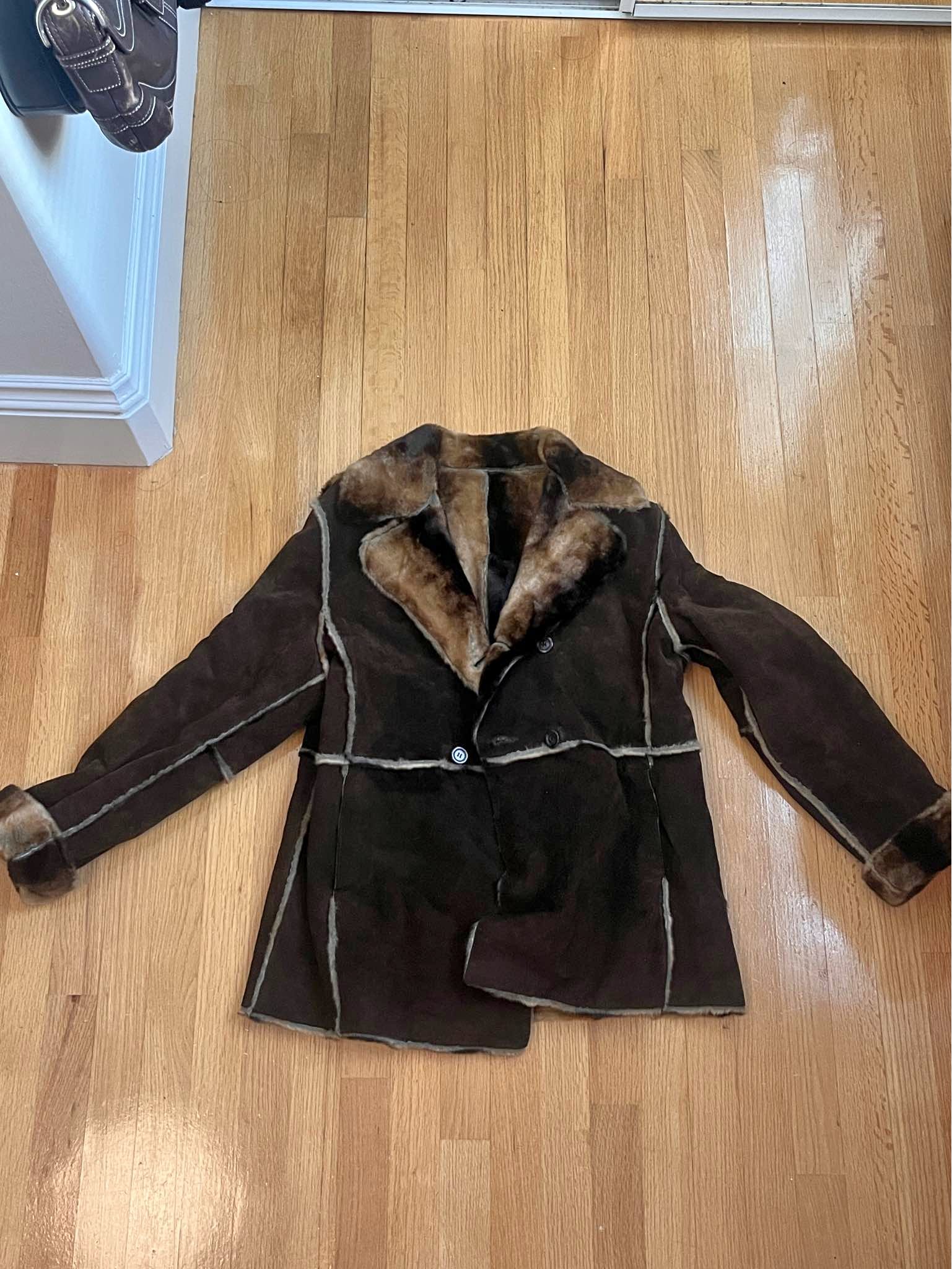 New and used Suede-sherpa-fur-jacket for sale | Facebook Marketplace
