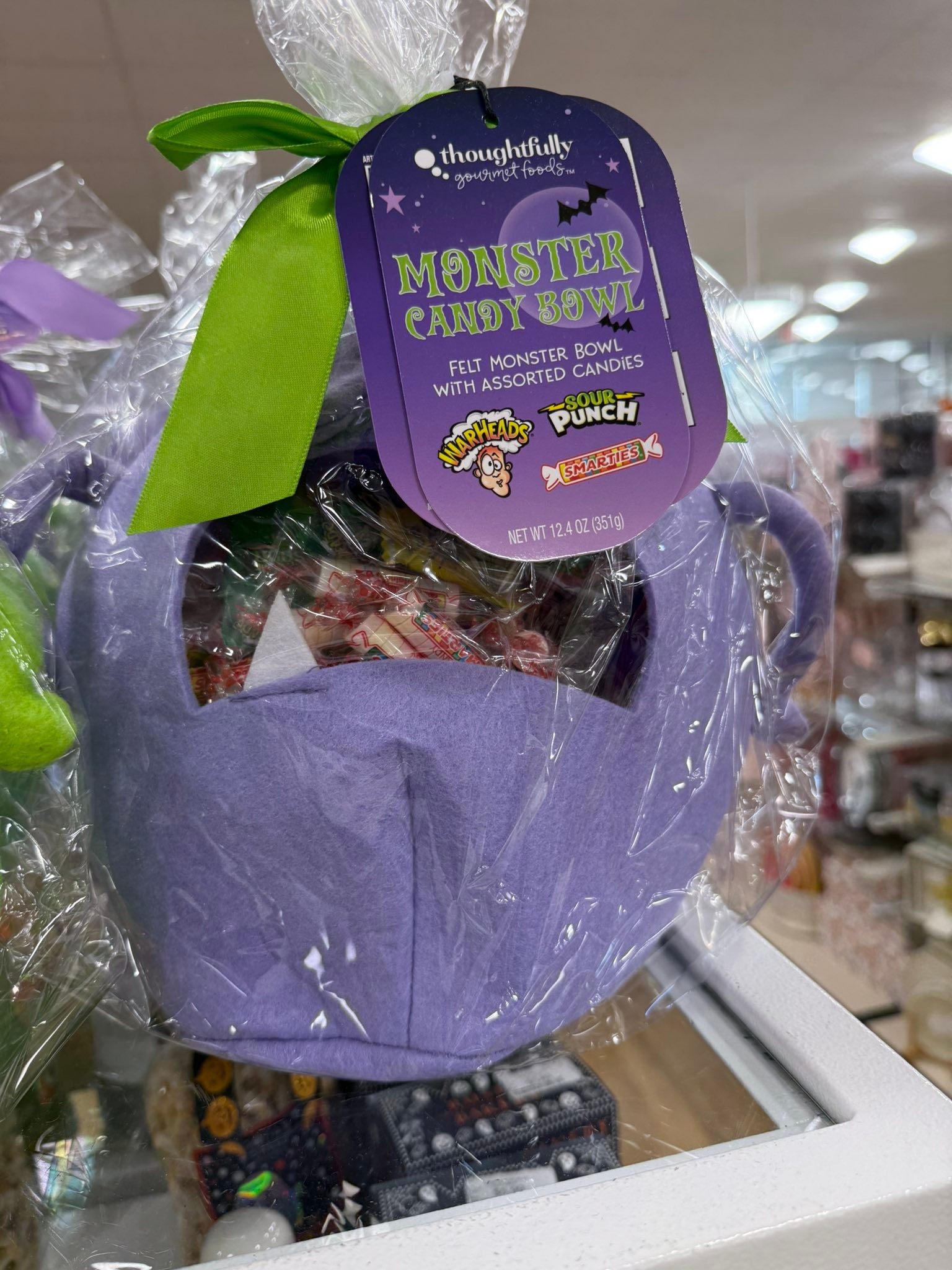 Monster candy bowls! Made out of felt! Love the open mouth