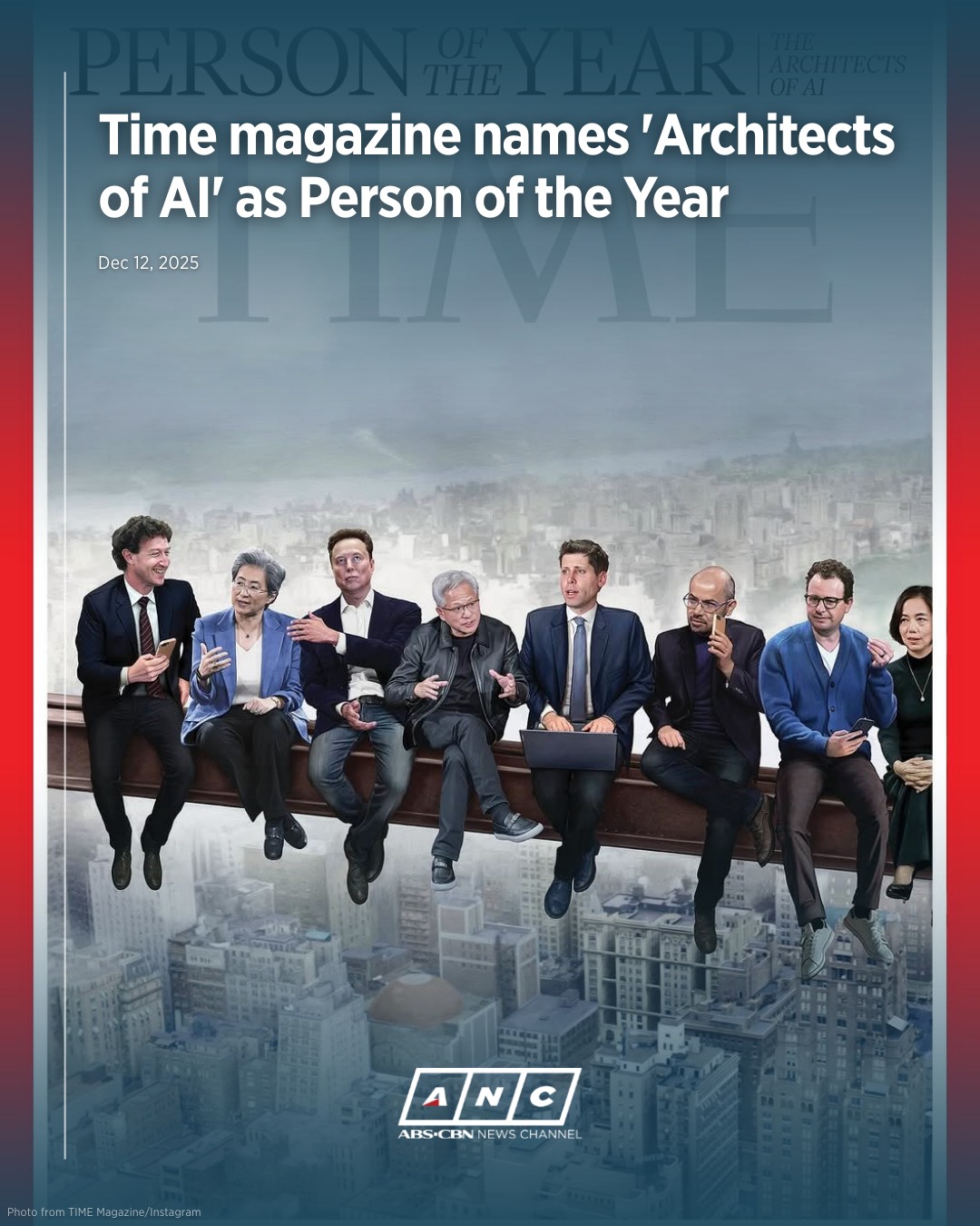 ANC 24/7 - Time Magazine has named AI leaders, including... | Facebook