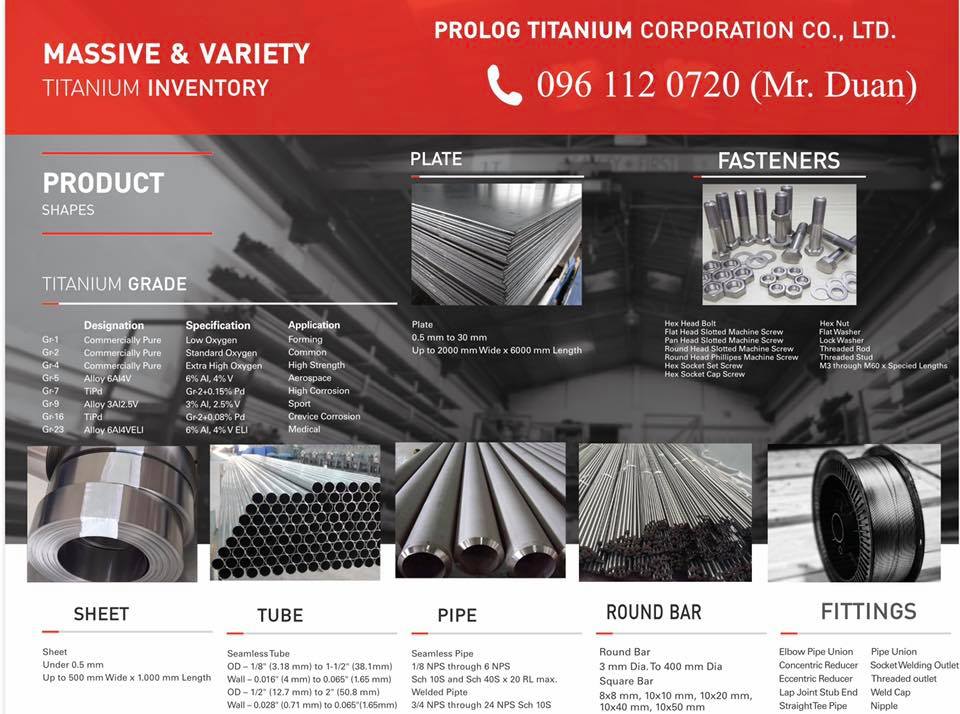 #Titan là gì ?... - Prolog Titanium Corporation Co.,Ltd