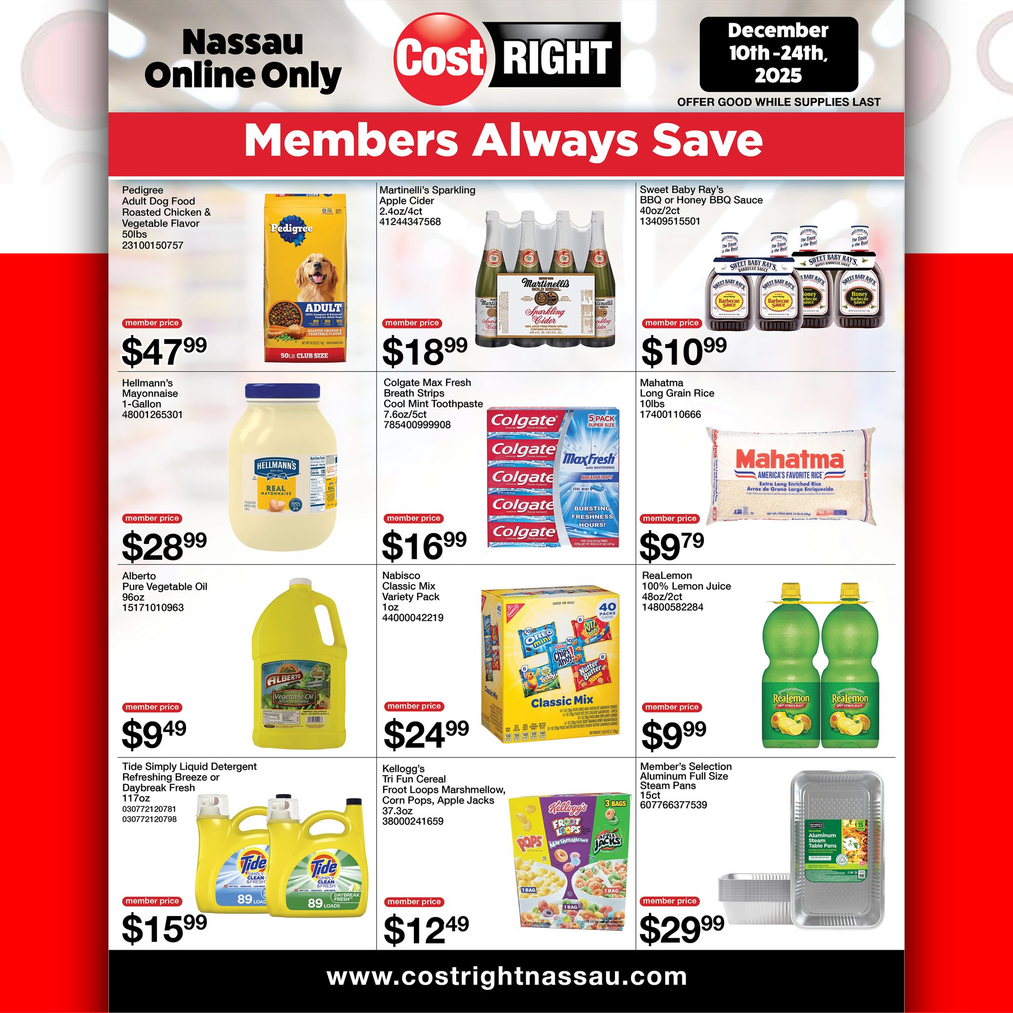 Cost Right Nassau - Welcome to Cost Right’s savings! 🎉💃🏽 ---- Remember ...