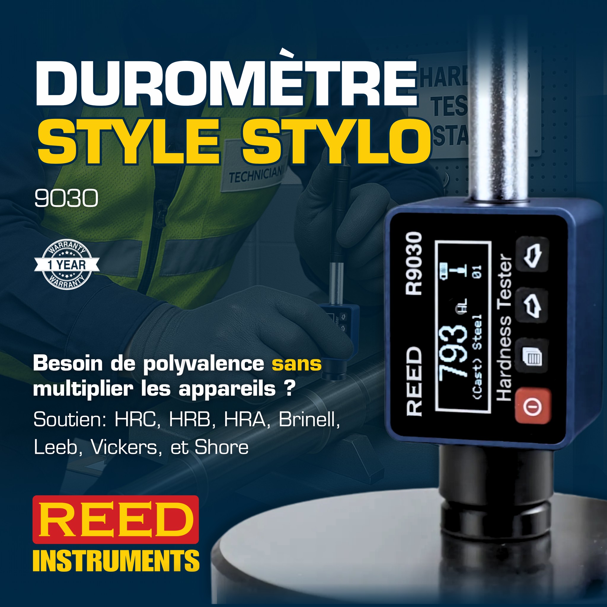 Vous cherchez un test de dureté fiable... - REED Instruments | Facebook