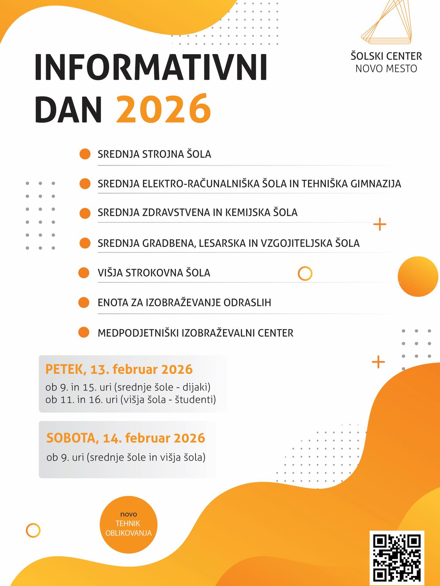 Srednja - Vabljeni na informativni dan 2026! 🤗 Predstavili vam bomo ...