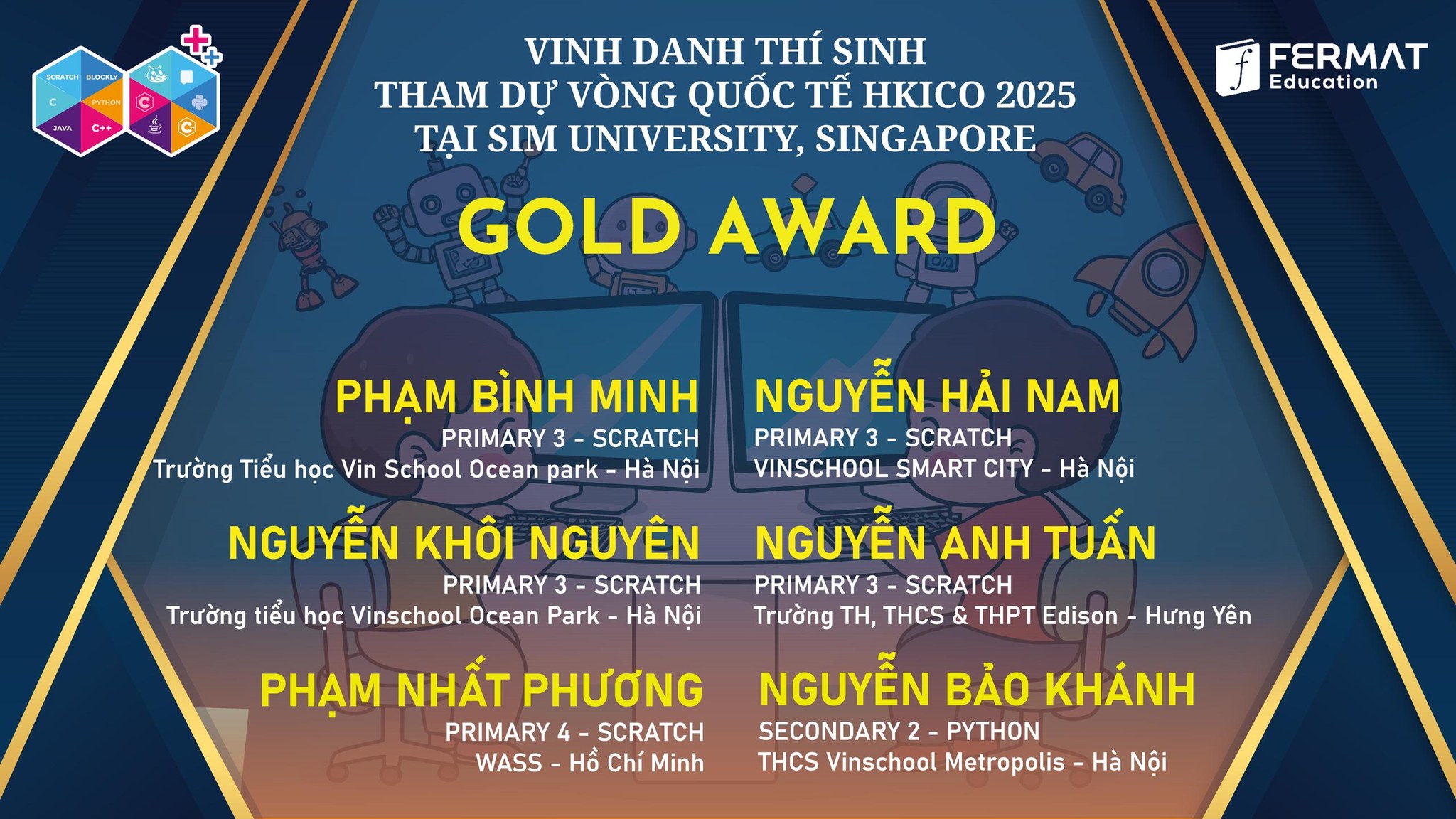 HongKong International Computational Olympiad - HKICO Việt Nam