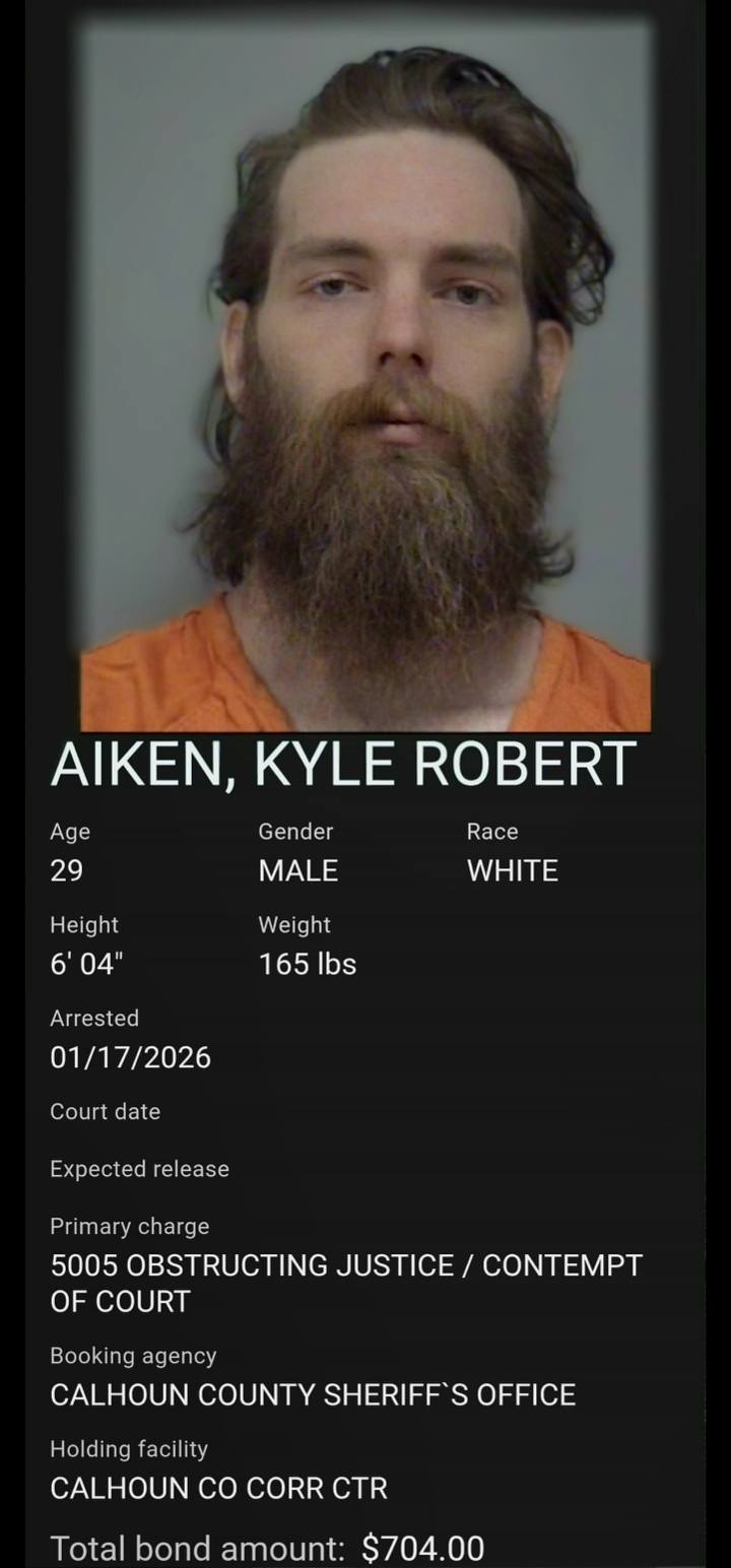 Mugshots - Kyle Robert Aiken 5005 Obstructing Justice ⚖️... | Facebook
