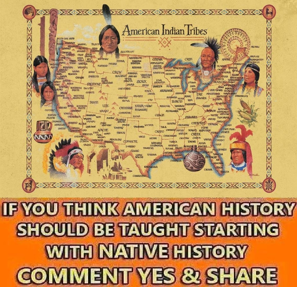 Native American History | Why Isn’t This Map in the History Books ...