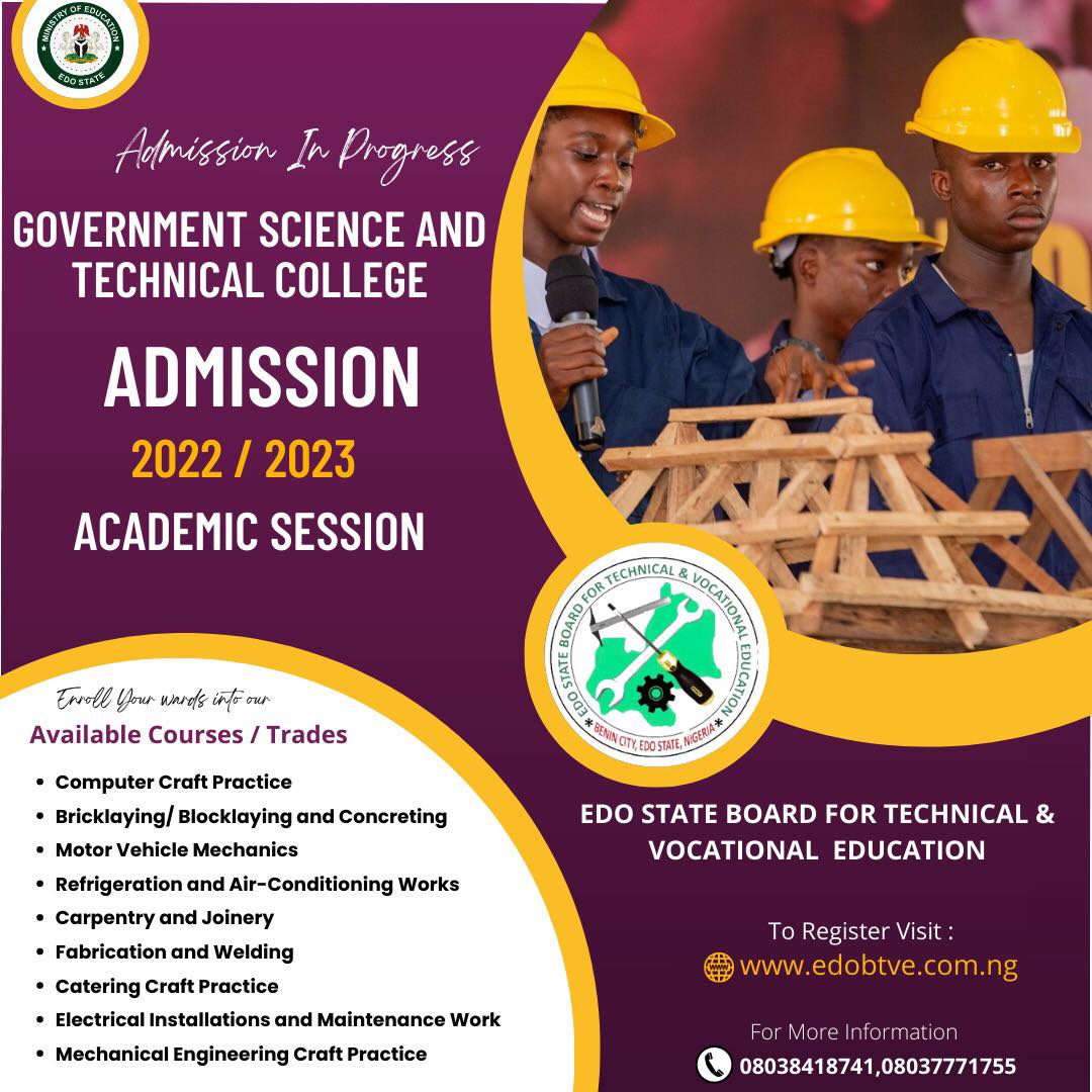 The Edo State Board of... - Ministry of Education - Edo State