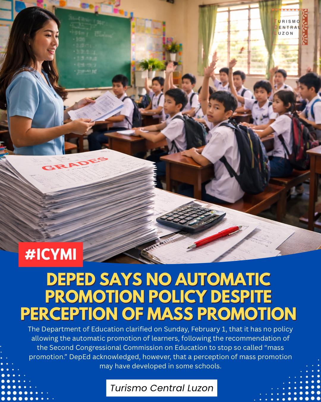 Turismo - Is mass promotion really happening in public schools? DepEd ...