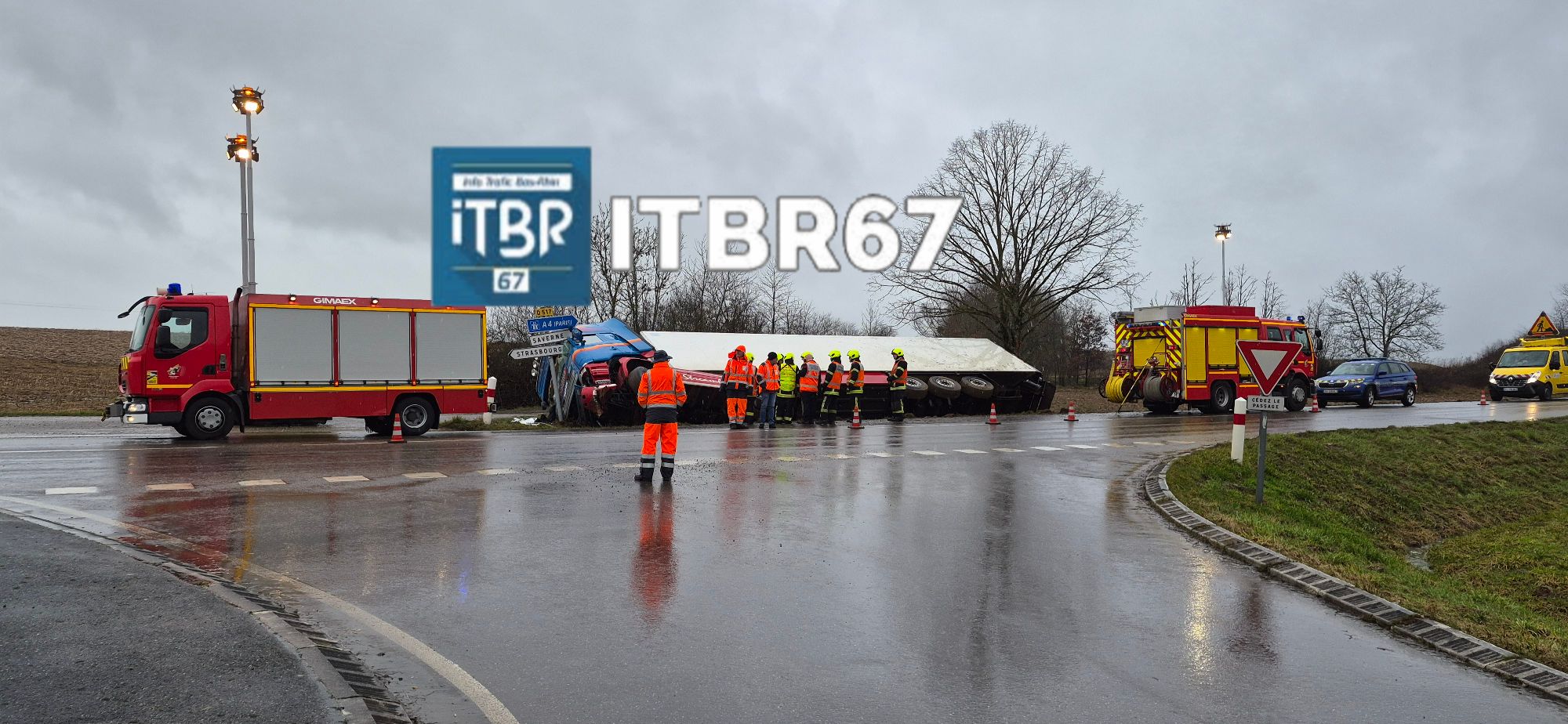 Info - 10h42 | Accident | D517, Bouxwiller, à l'intersection avec la ...