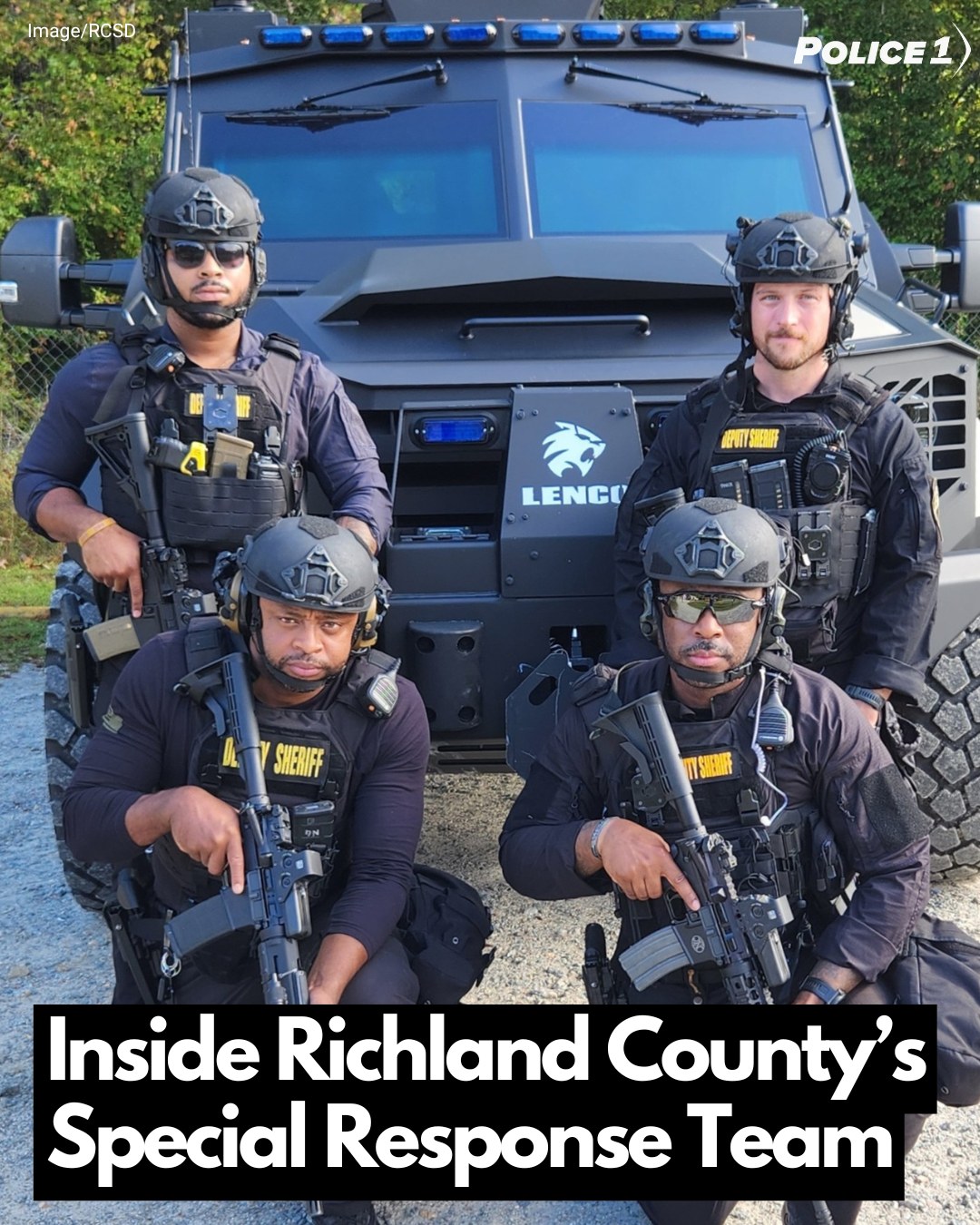 Police1 - Before most of Columbia was awake, Richland County’s tactical ...