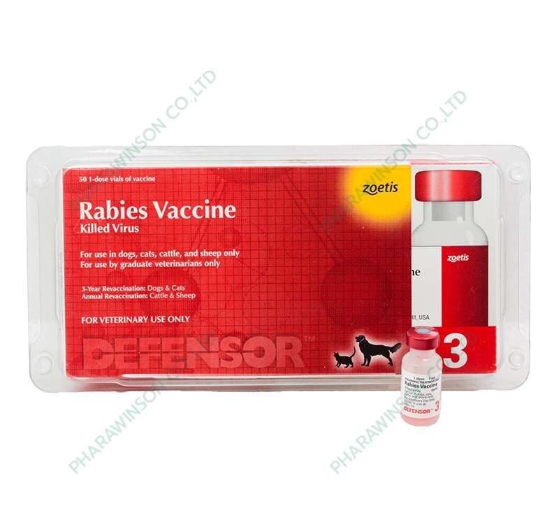 บริษัท - 🐶💉 วัคซีนป้องกันโรคพิษสุนัขบ้า DEFENSOR 3 (Rabies Vaccine ...