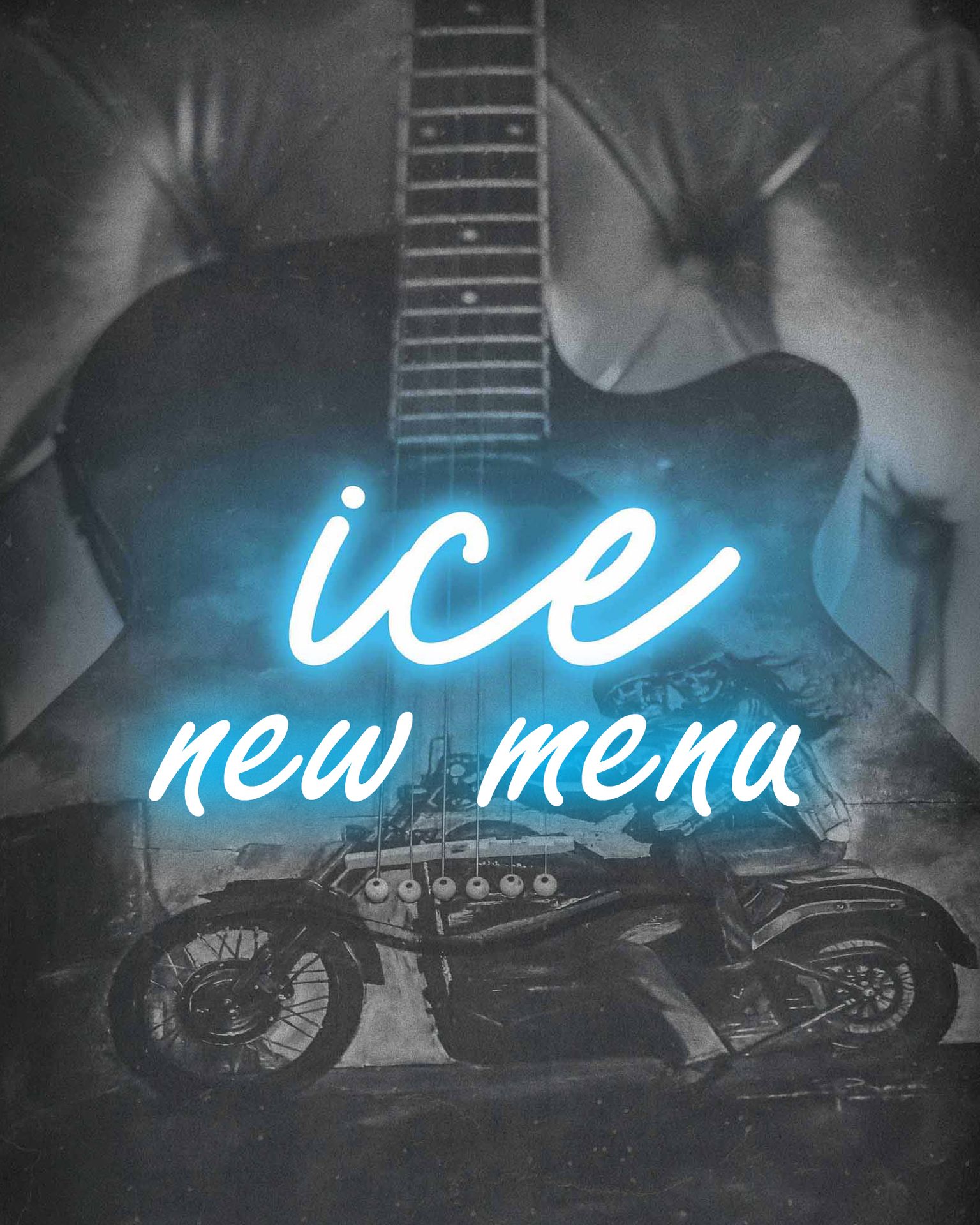ICE - Our NEW menu launches today! We’ve kept your favourites and ICE ...